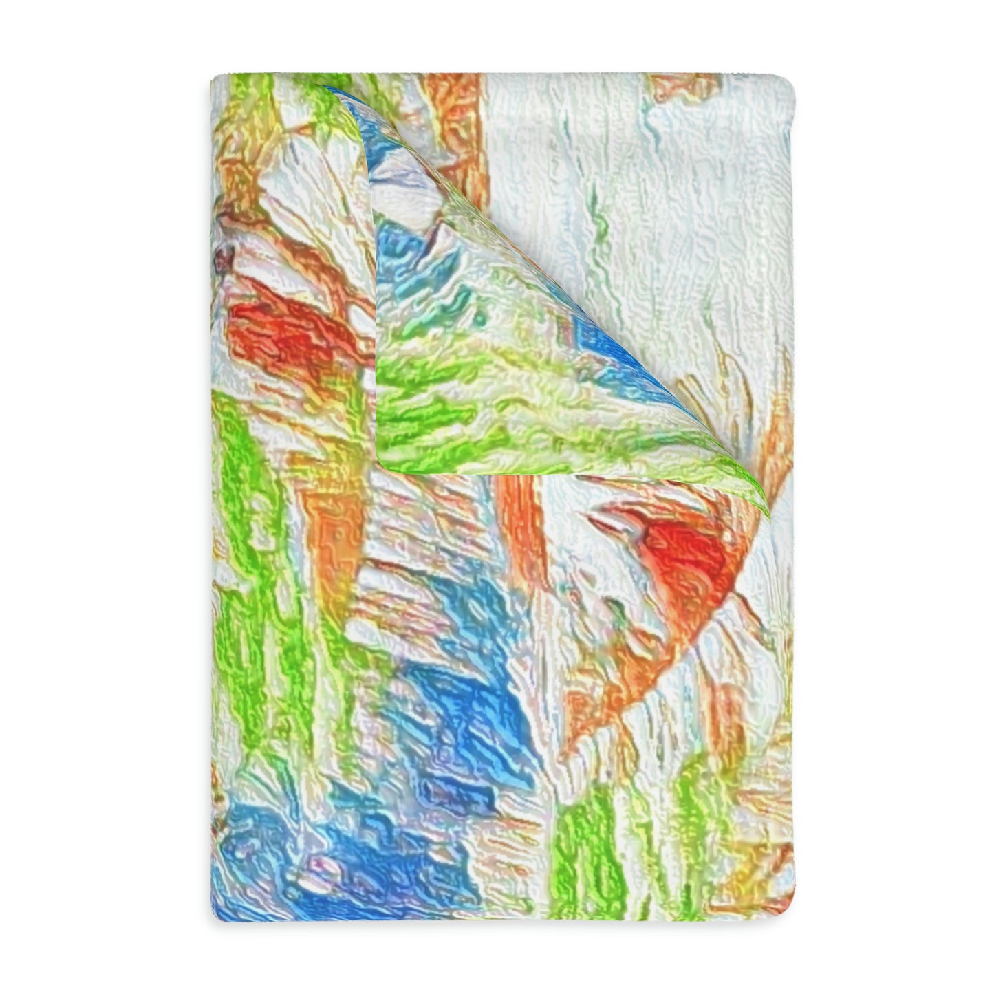 Velveteen Minky Blanket (Two-sided print) ... "The Royal Hawai'ian: Waikiki Beach_Beach" ... Honolulu, HI ... October 2014 (Halloween) ... Original Works ...