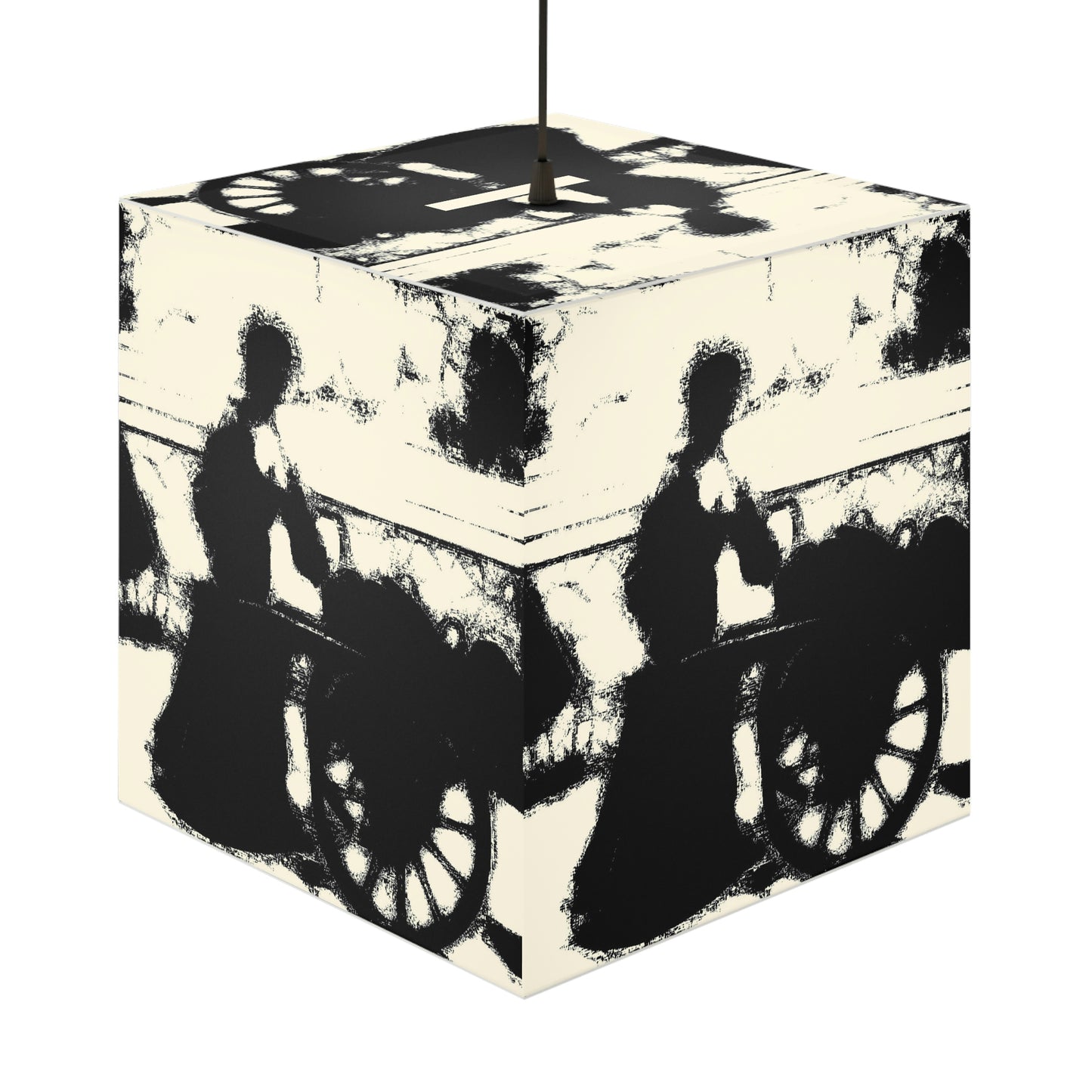 Light Cube Lamp ... Dublin's "Molly Malone Along Grafton Street" ... Cryin' Cockels & Muscles Alive-Alive-Oh ... Circa 2003 ... Original Works ...