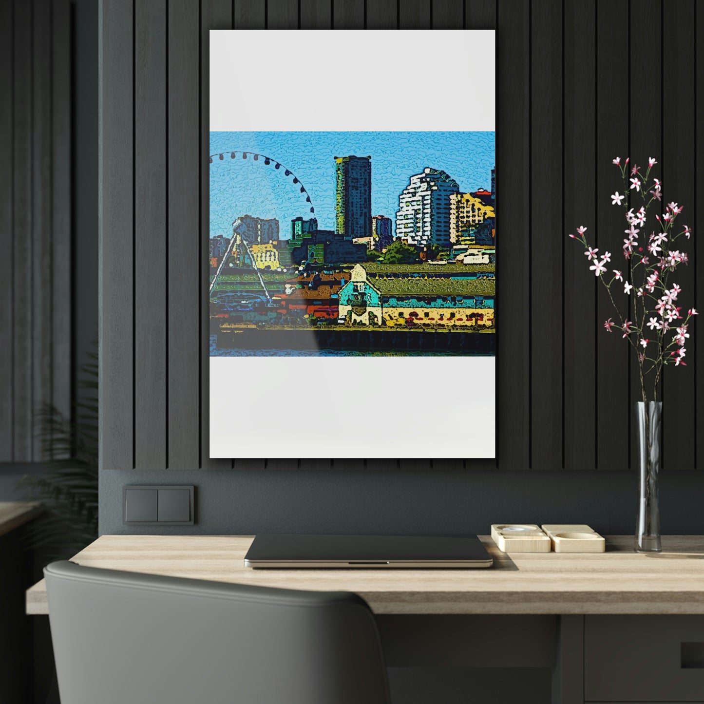 Acrylic Prints ... That Classic Wheel ... 'Seattle's Wheel' ... & An Old Classic Waterside Vendors ...  'Family Archives' ... Original Works ...