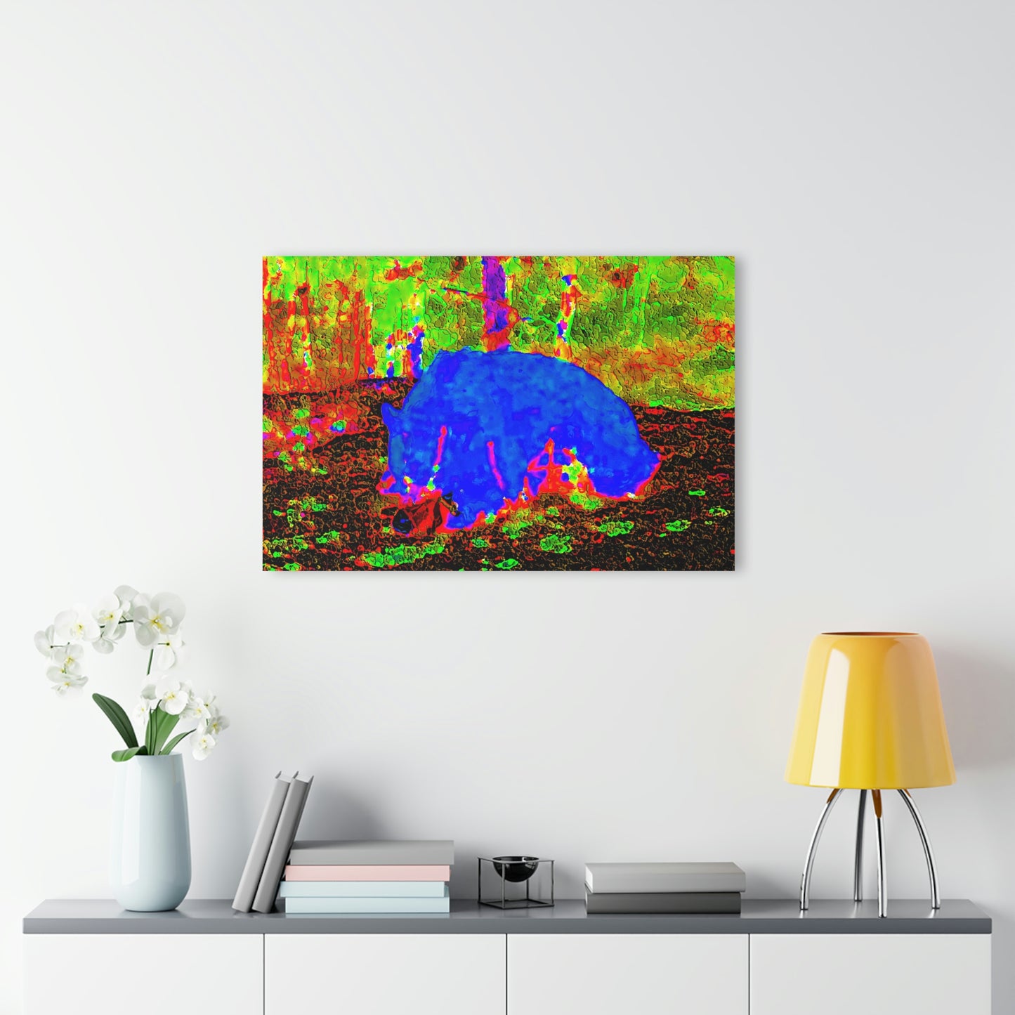 Acrylic Prints (French Cleat Hanging) ... RCY: "Rhett Creek Yogi ... '500 Lbs Of Autumn Season Hunger' ..."  ... September 2022 ... Central Idaho ... Original Works ...