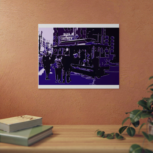 Aluminum Composite Panels ... "Cable Car Turnaround Round-About" ... 'The End Of The Line' ... Family Archives (Father) ... Original Works ...