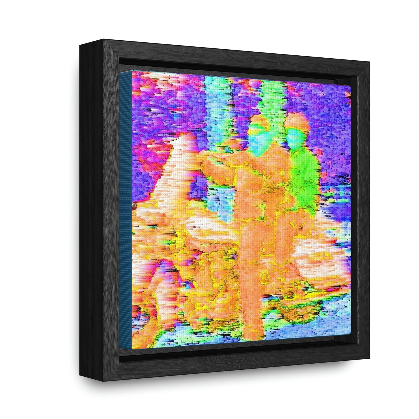 Gallery Canvas Wraps, Square Frame ...  "And 'I' Left His Dead A_s There By The Side-of-The-Road" ... Original Works ... (Grateful Dead: Me-And-My-Uncle)