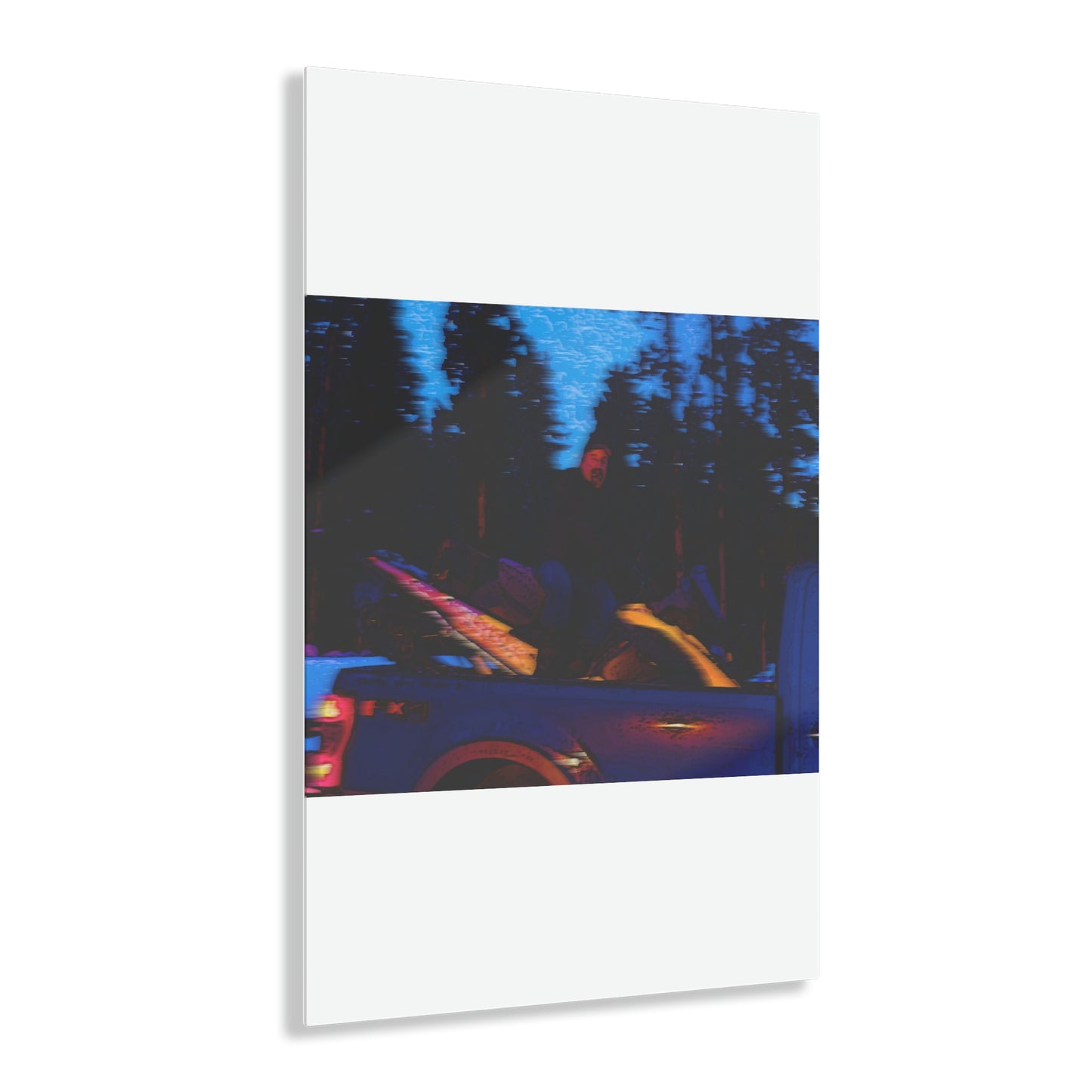 Acrylic Prints ... Two Modes Of Winter Transportation ... "Which One To Drive Next?" ... Choices-Choices-Choices ... Circa 4Jan23 ... Original Works ...