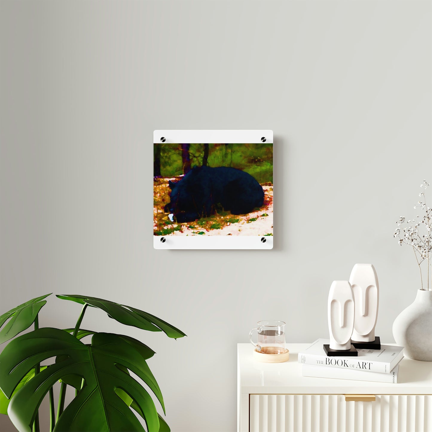 Acrylic Wall Art Panels ... RCY: "Rhett Creek Yogi ... '500 Lbs Of Autumn Season Hunger' ..."  ... September 2022 ... Central Idaho ... Original Works ...