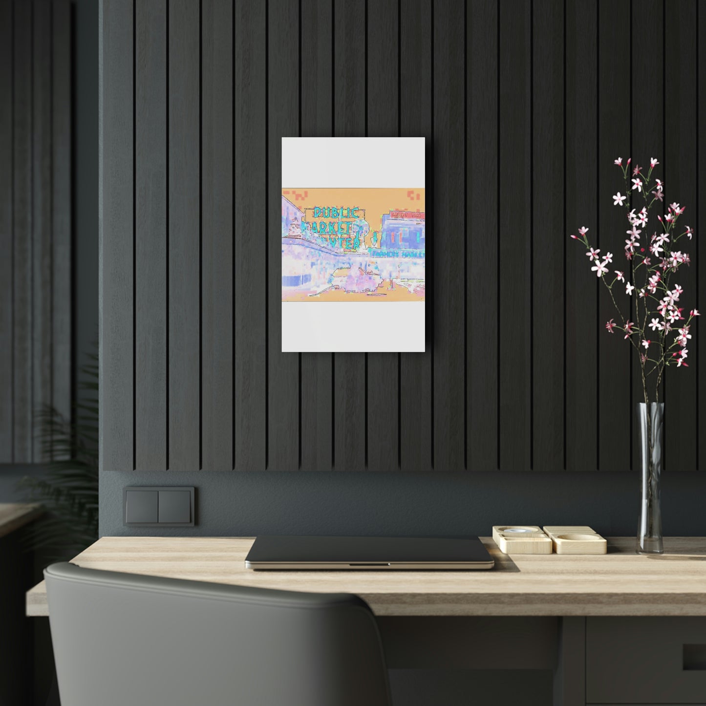 Acrylic Prints ... "Seattle's PPM: Pike-Place-Market" ... I Remember That Day ... The Photo Shoot ... 'It Was Snowing' ... Original Works ...