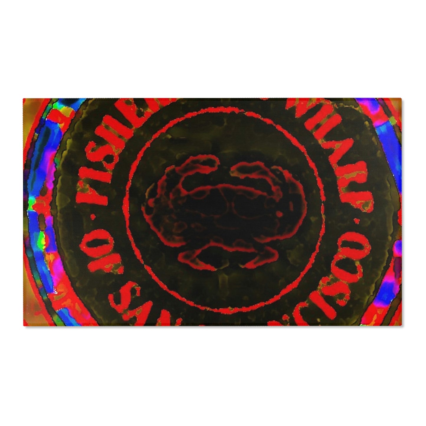 Area Rugs ...  "No.9 Fishermen's Grotto - Fishermen's Wharf, SF, California" ... Family Archives: 1970's ... Original Works ...