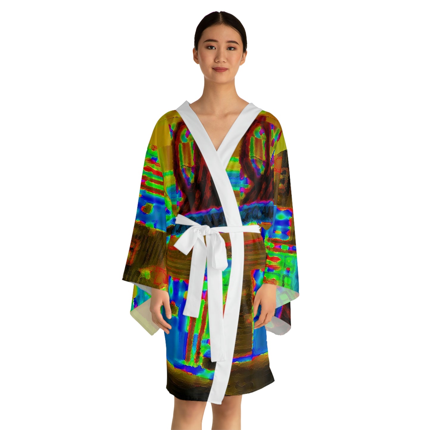 Long Sleeve Kimono Robe ...  In-A-Hurry & Stressed? ... Remember: Keep "Clam" ... Clam_Happy ...  'Ivars: Seattle Waterfront' ... Personal Archives ... Original Works ...