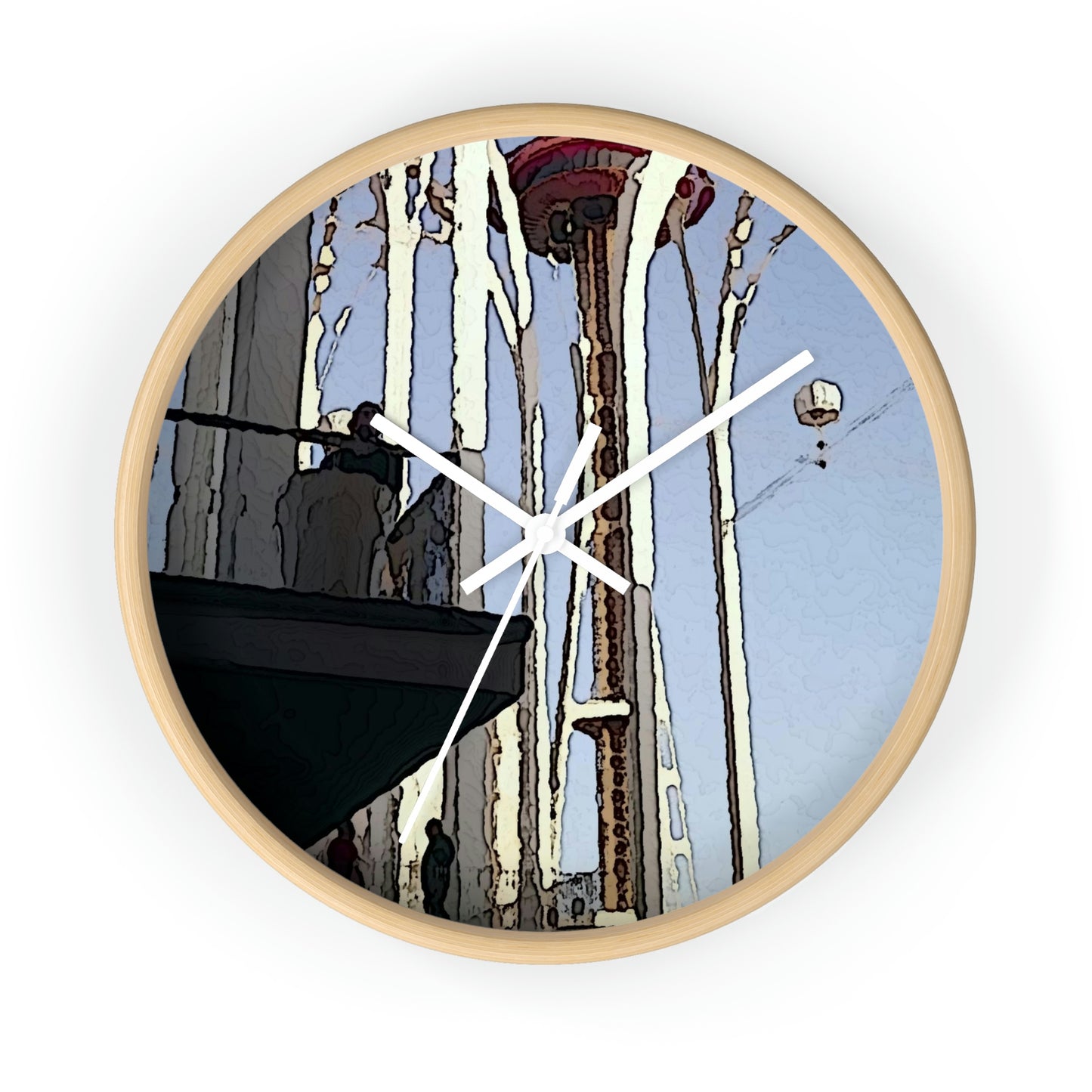 Wall clock ... "Seattle's World Fair ... 'A Family Favourite' ..." Original Works ...