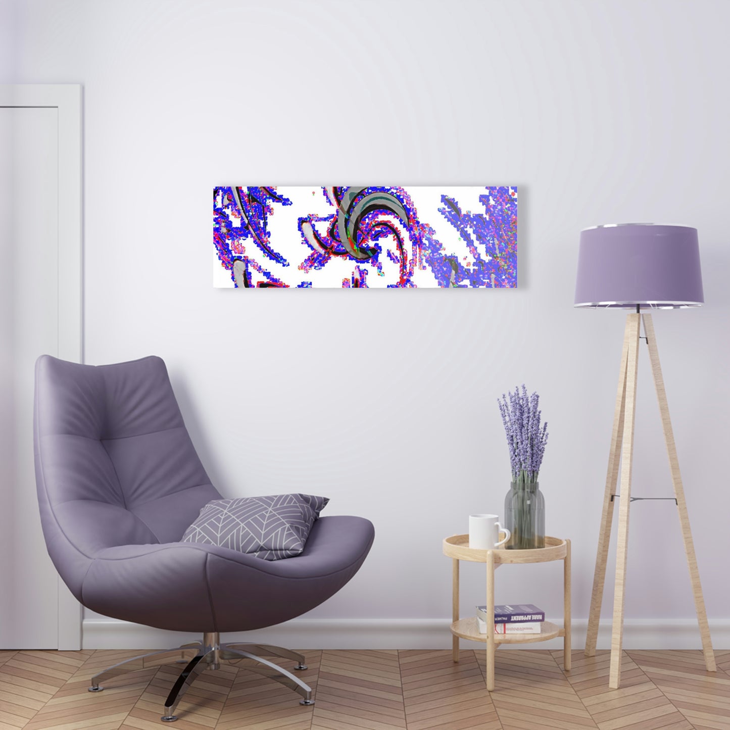 Acrylic Prints ... "Waning Moon" ... Central Idaho ... October 2022 ... Rendering Time: 22 Hours ... Original Works ...