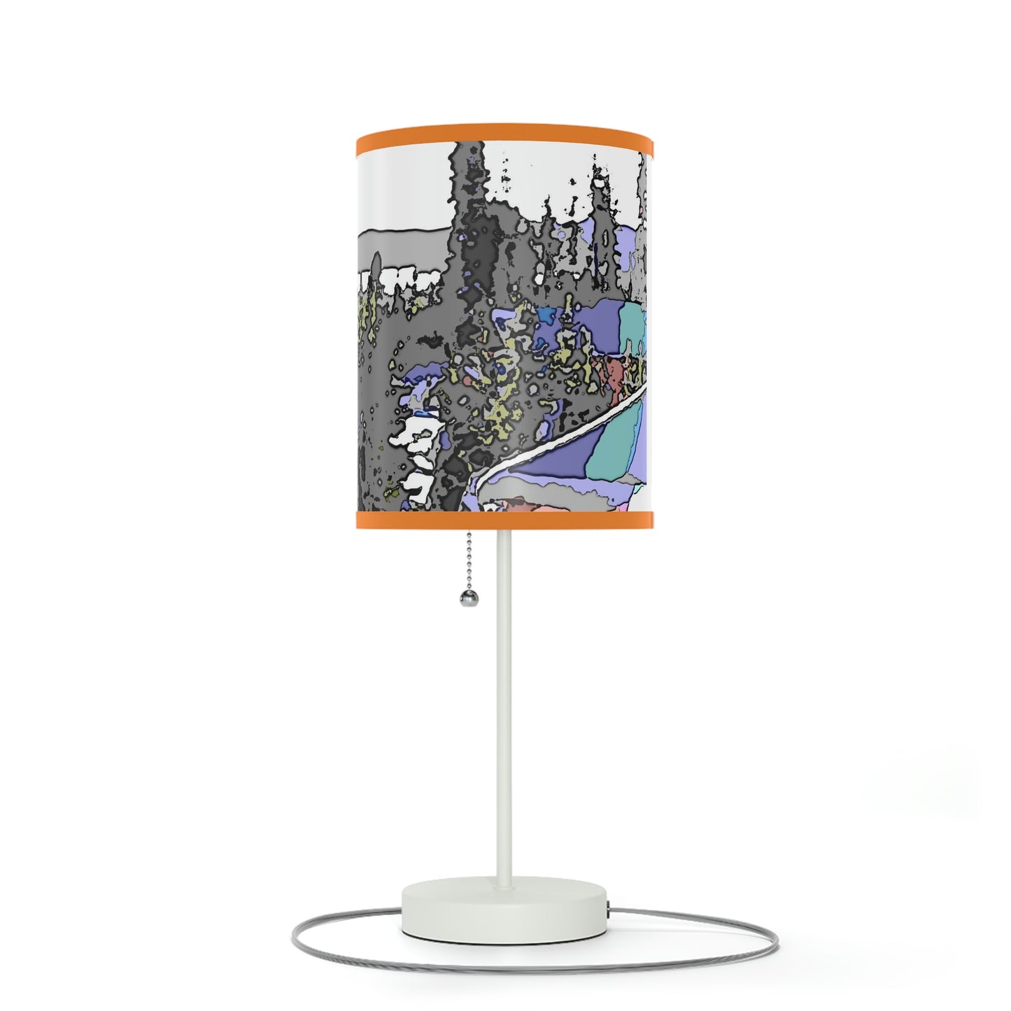Lamp on a Stand, US|CA plug "A Very Remote Mountain Neighborhood" ... Only Cabins In This Environment ... Cenrtal Idaho ...