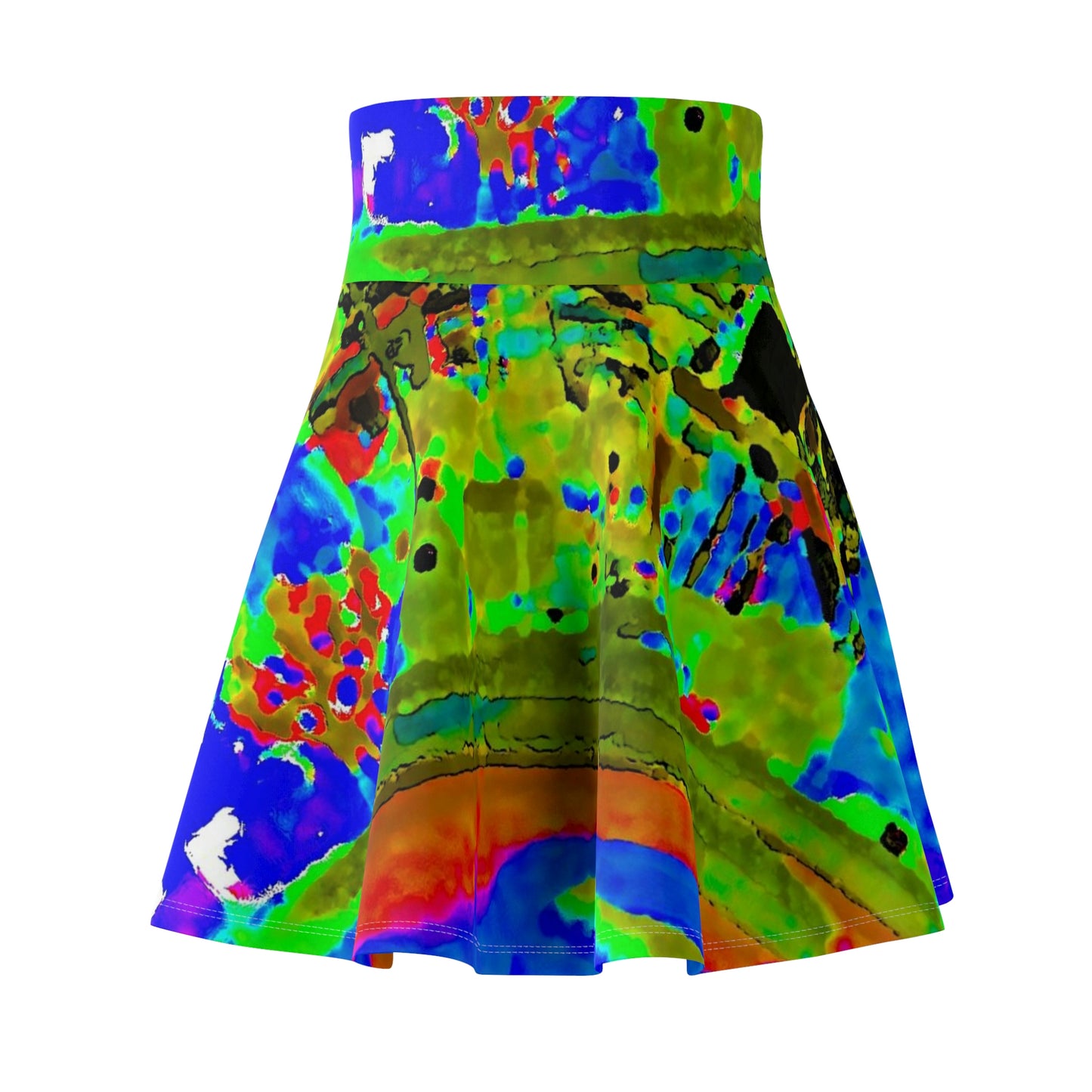 Women's Skater Skirt ... "Lombard Street San Francisco, CA, USA" ... Family Archives 1970's ... Original Works ...