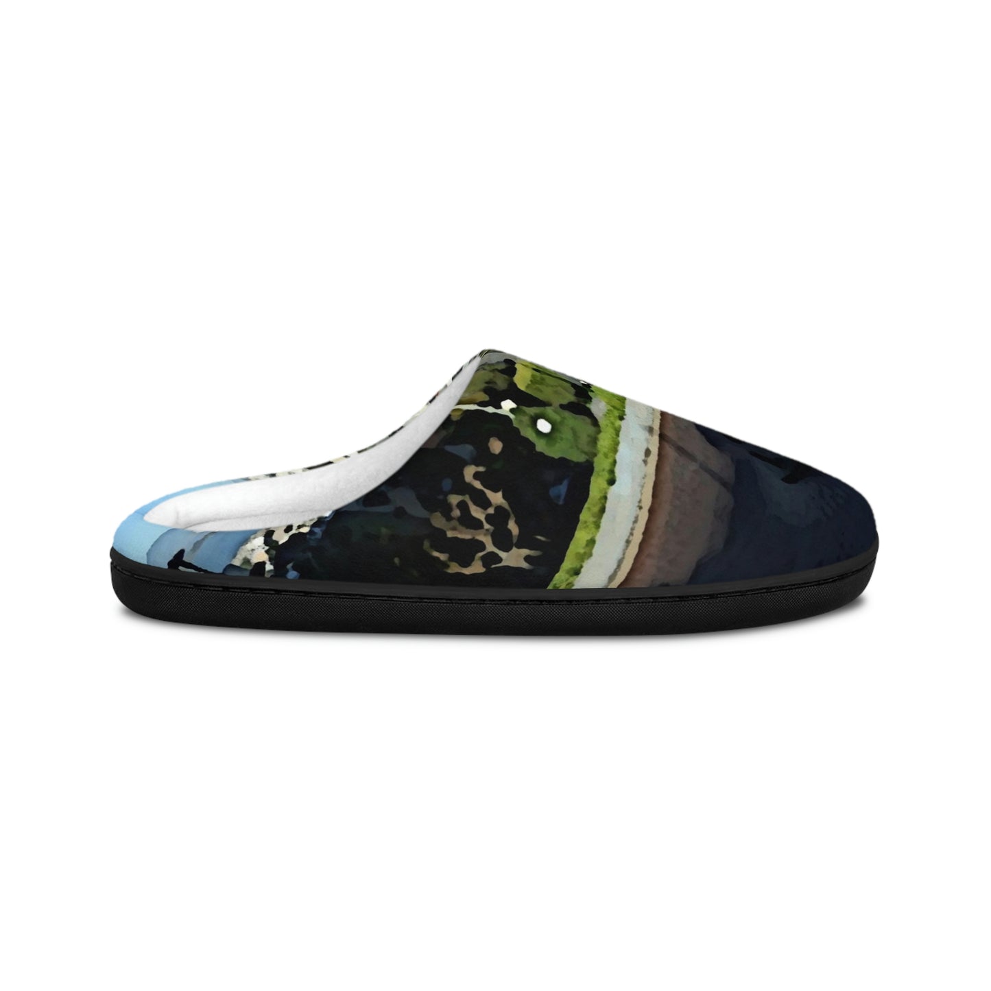 Men's Indoor Slippers ... "Lombard Street San Francisco, CA, USA" ... Family Archives 1970's ... Original Works ...