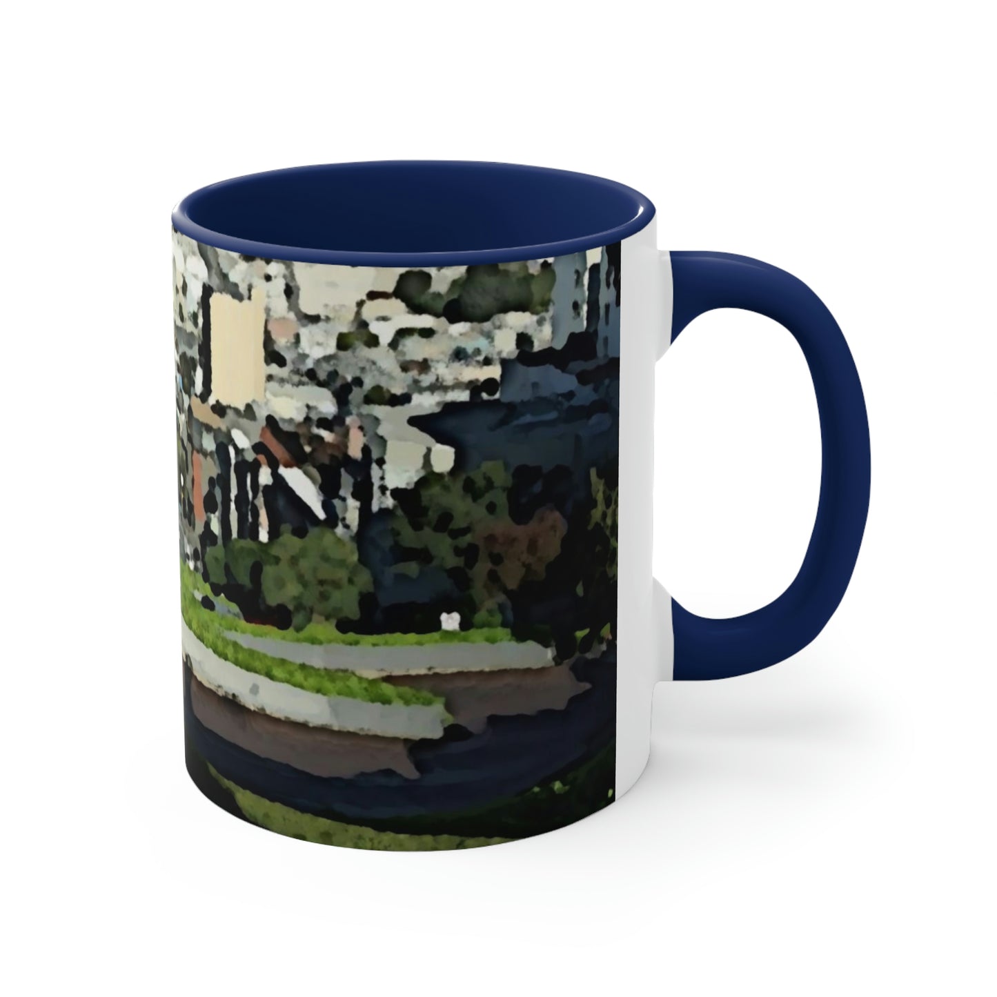 Accent Coffee Mug, 11oz ... "Lombard Street San Francisco, CA, USA" ... Family Archives 1970's ... Original Works ...
