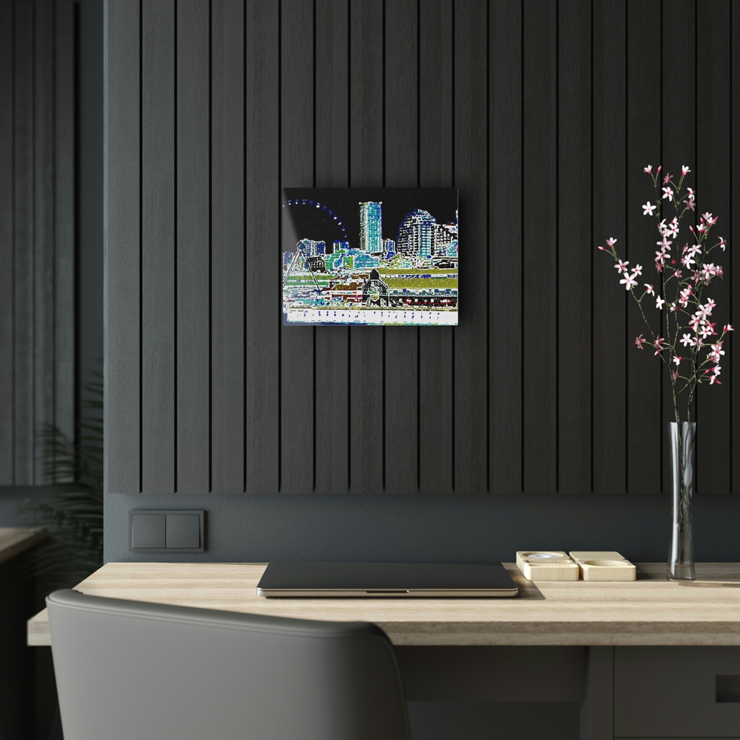 Acrylic Prints ... That Classic Wheel ... 'Seattle's Wheel' ... & An Old Classic Waterside Vendors ...  'Family Archives' ... Original Works ...