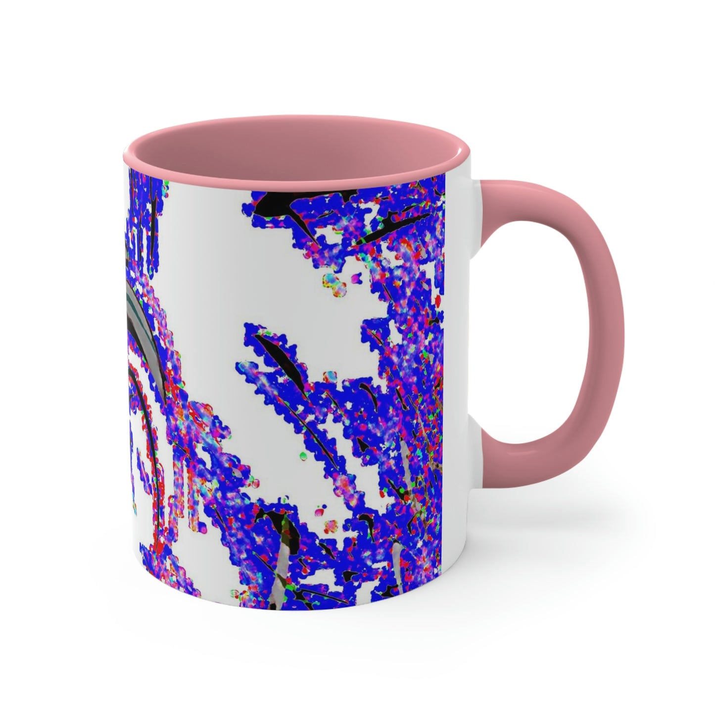 Accent Coffee Mug, 11oz ... "Waning Moon" ... Central Idaho ... October 2022 ... Rendering Time: 22 Hours ... Original Works ...