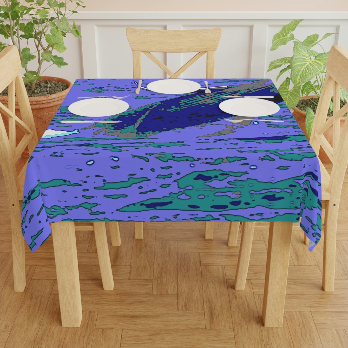 Tablecloth ... Baby Humpback Breaching ... Maui, HI: April 2022 ... "Family Archives: KPH" ... Original Works ...