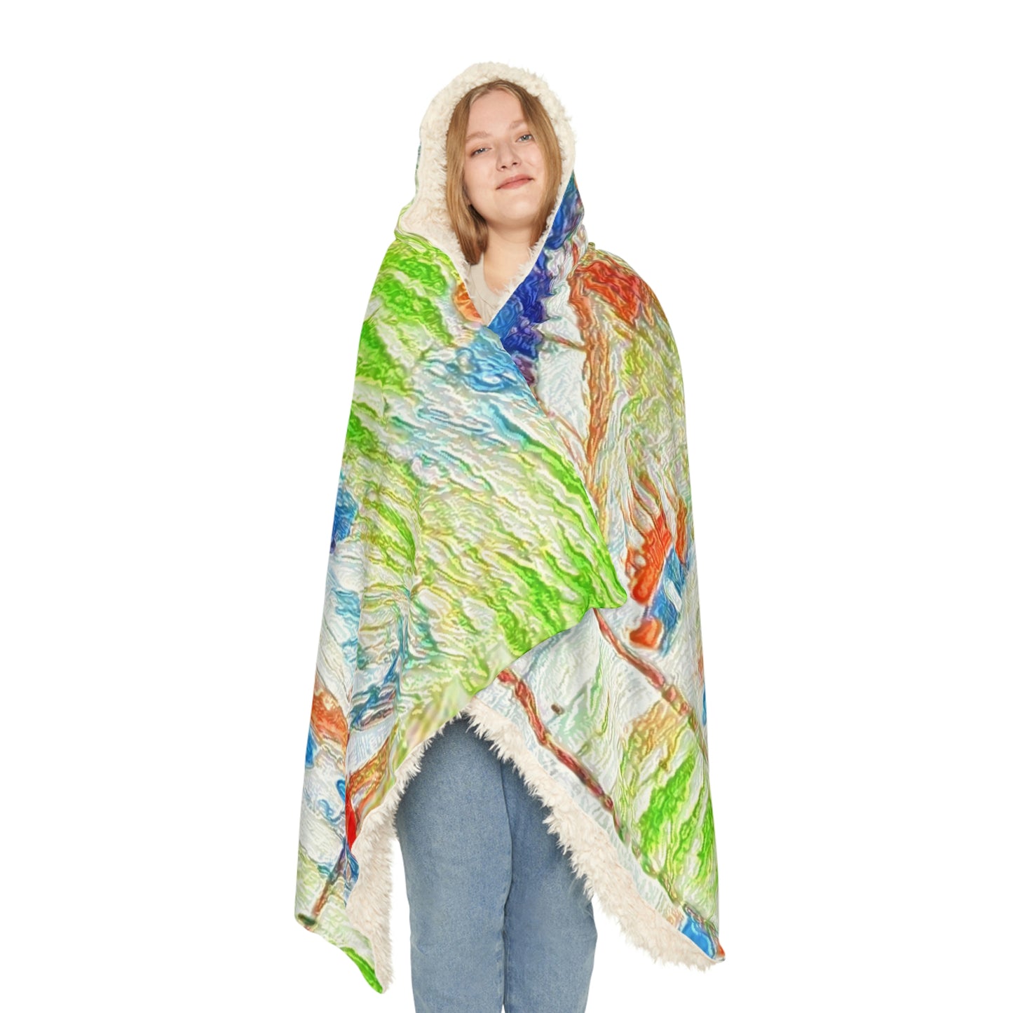 Snuggle Blanket ... "The Royal Hawai'ian: Waikiki Beach_Beach" ... Honolulu, HI ... October 2014 (Halloween) ... Original Works ...