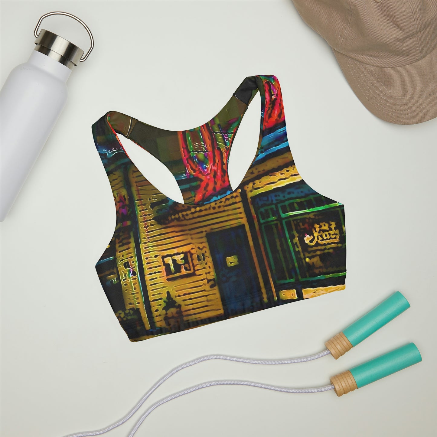 Girls' Double Lined Seamless Sports Bra ...  In-A-Hurry & Stressed? ... Remember: Keep "Clam" ... Clam_Happy ...  'Ivars: Seattle Waterfront' ... Personal Archives ... Original Works ...