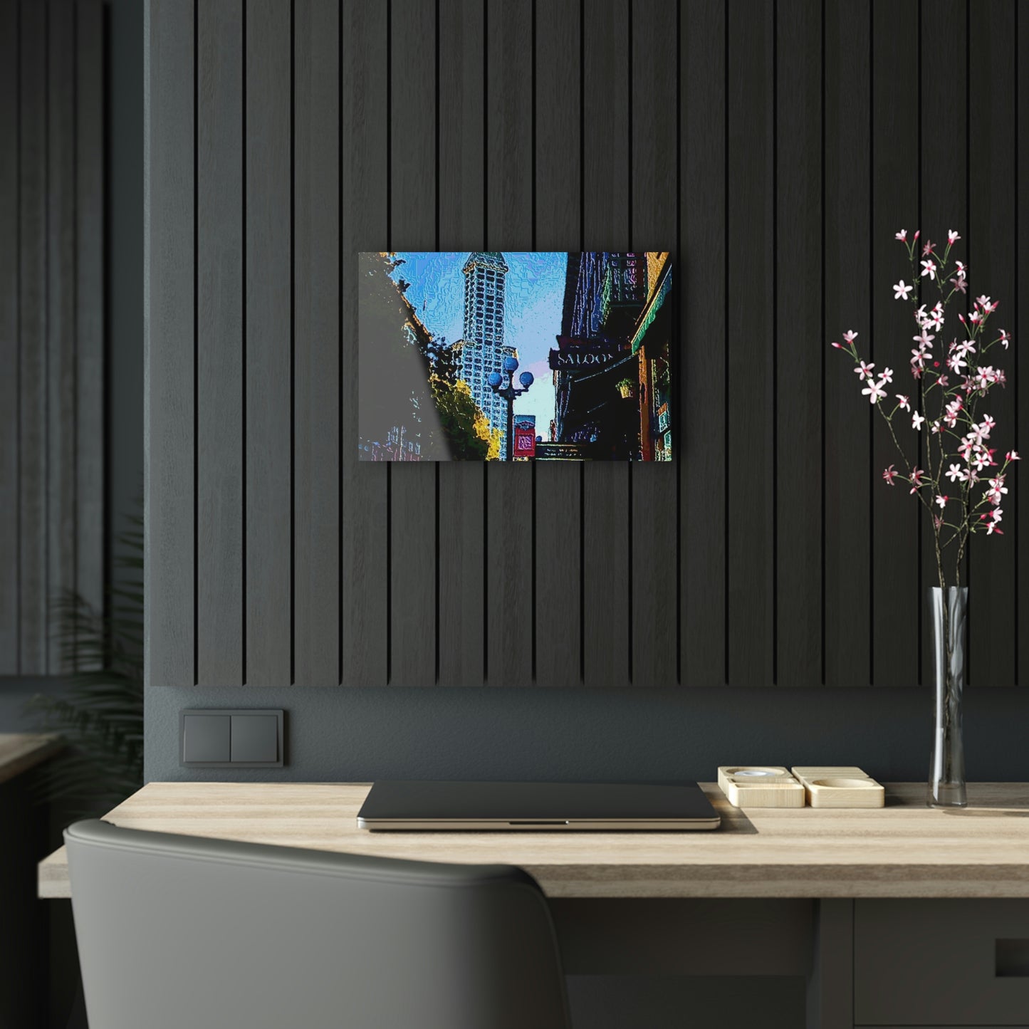 Acrylic Prints ... Pioneer Square & Smith Tower ... 'That World Famous View' ... Colleague Supplied Photo ... Original Works ...