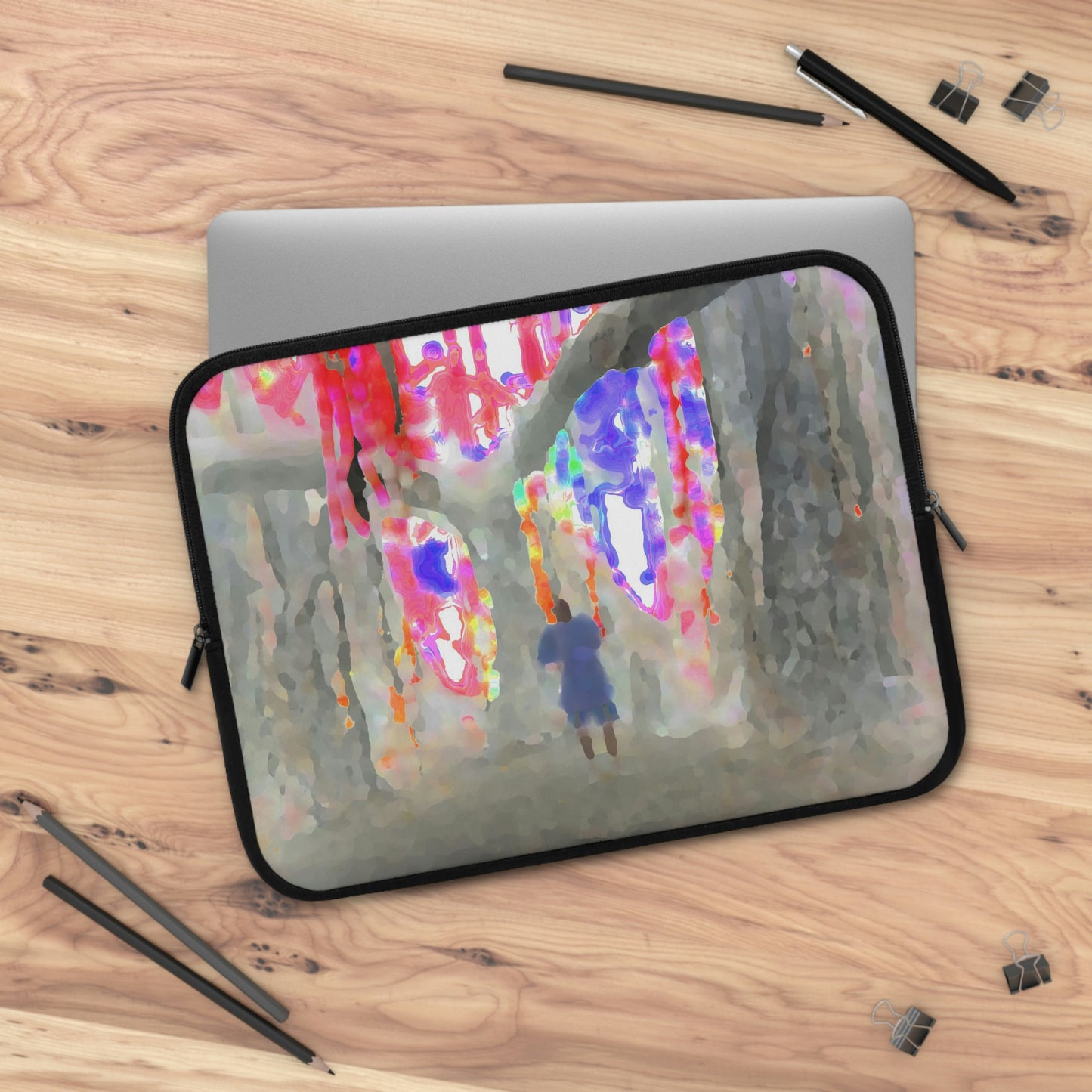 Laptop Sleeve ... "Anyone Of You ... Standing In The Enchanted Banyan Tree Forests Of Hawai'i ..."   ... And Yet, Your Laptop Is Protected From Tropical Deluges ...