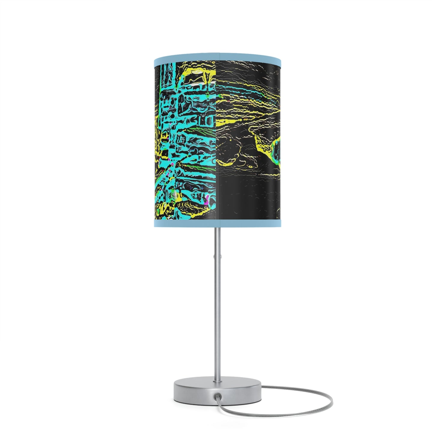 Lamp on a Stand, US|CA plug ... "Snow Vehicle In Snow Storm At-Rest" ... Circa 12Mar23 ... Central Idaho ... 18-Hours Rendering Time: Original Works ...