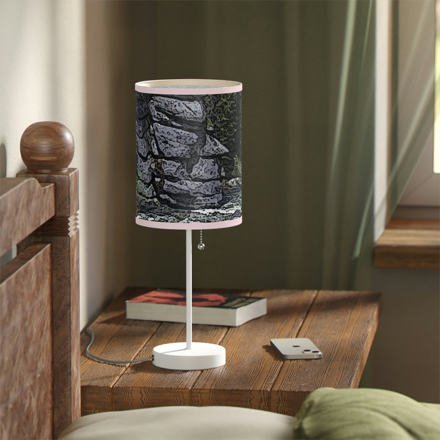 Lamp on a Stand, US|CA plug ... "I Am Innocent" ... Tricky-Dick Immortalized ... Nixon Rock: Along The River ... Central Idaho, Summer 2020 ... Original Works ...