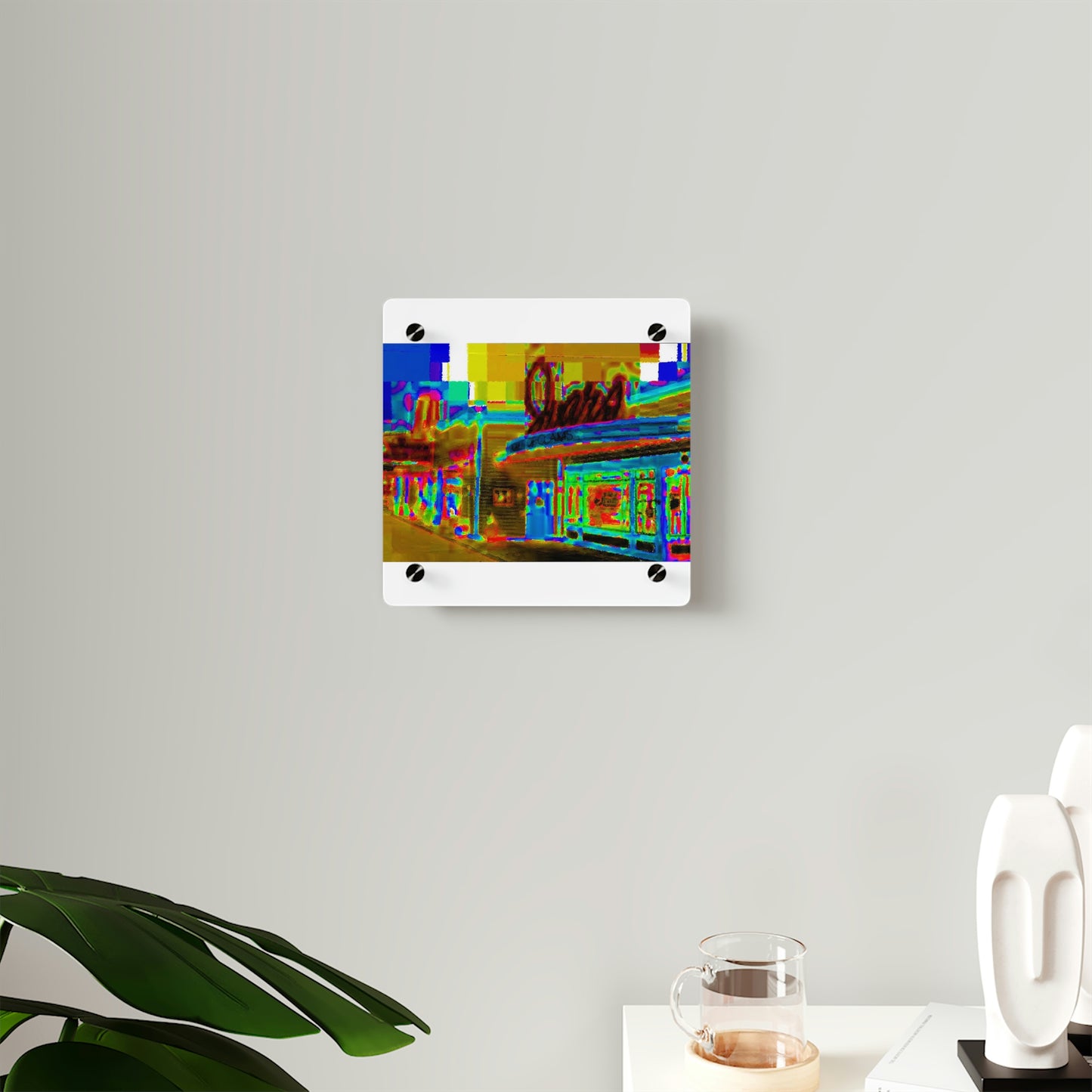 Acrylic Wall Art Panels ...  In-A-Hurry & Stressed? ... Remember: Keep "Clam" ... Clam_Happy ...  'Ivars: Seattle Waterfront' ... Personal Archives ... Original Works ...