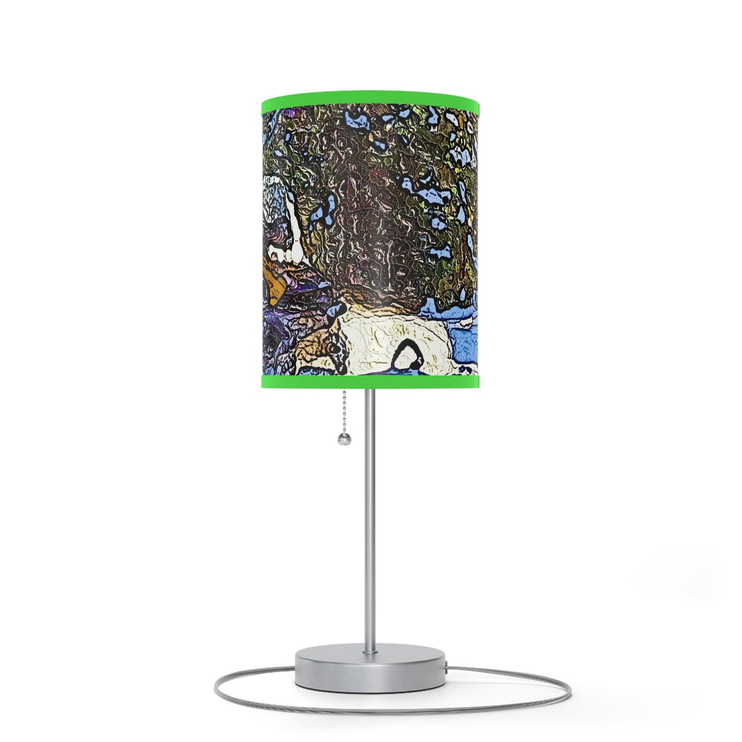 Lamp on a Stand, US|CA plug ... Blasting Through-The-Powder ... 'Central Idaho Mounains ... ' 2Dec22 ...