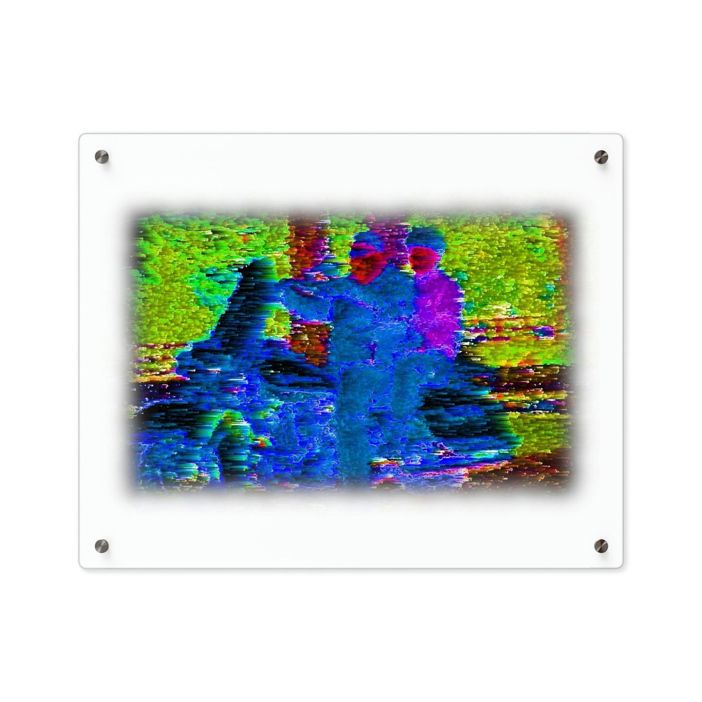 Acrylic Wall Art Panels ...  "And 'I' Left His Dead A_s There By The Side-of-The-Road" ... Original Works ... (Grateful Dead: Me-And-My-Uncle)