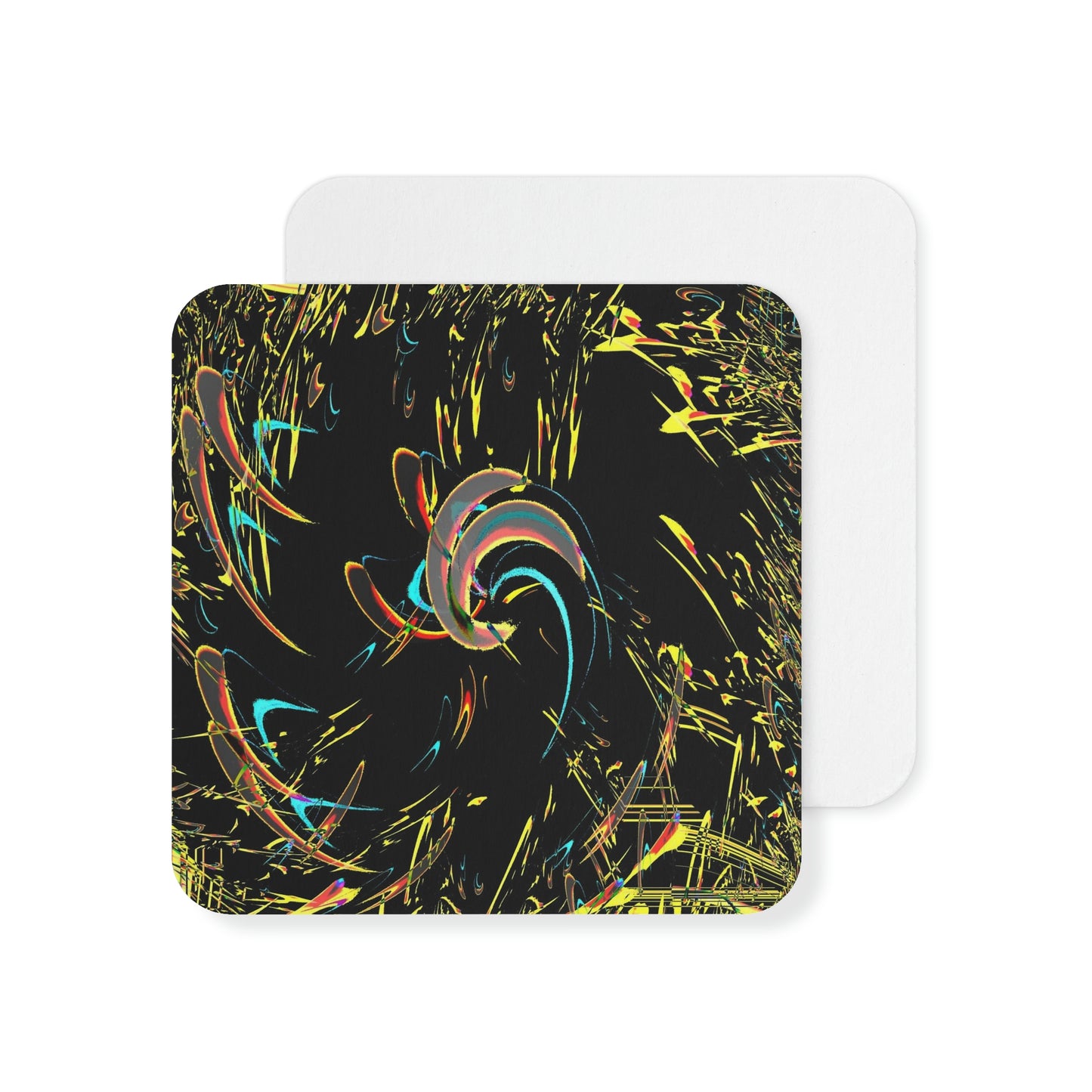 Coasters (50, 100 pcs) ... "Waning Moon" ... Central Idaho ... October 2022 ... Rendering Time: 22 Hours ... Original Works ...