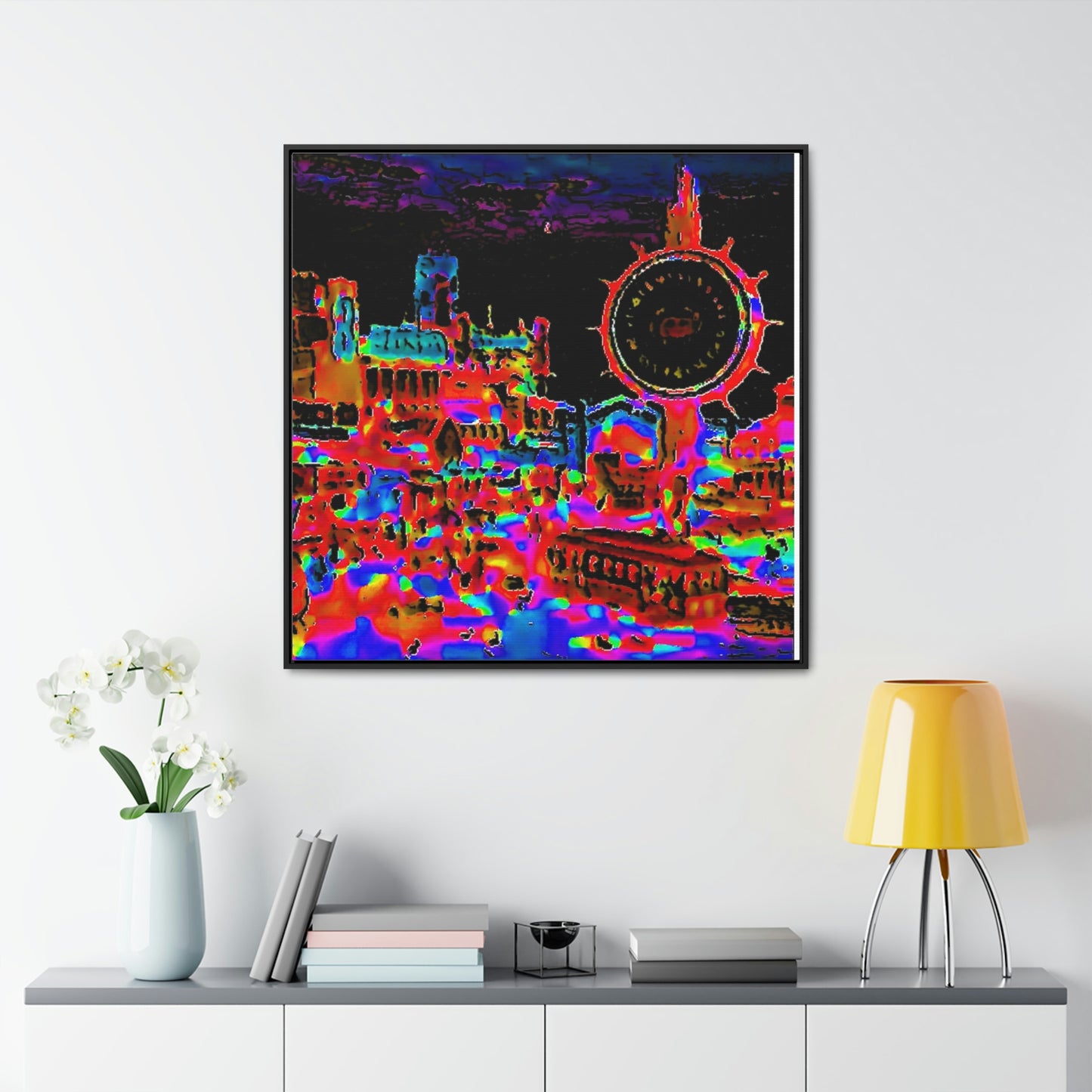 Gallery Canvas Wraps, Square Frame ... "No.9 Fishermen's Grotto - Fishermen's Wharf, SF, California" ... Family Archives: 1970's ... Original Works ...