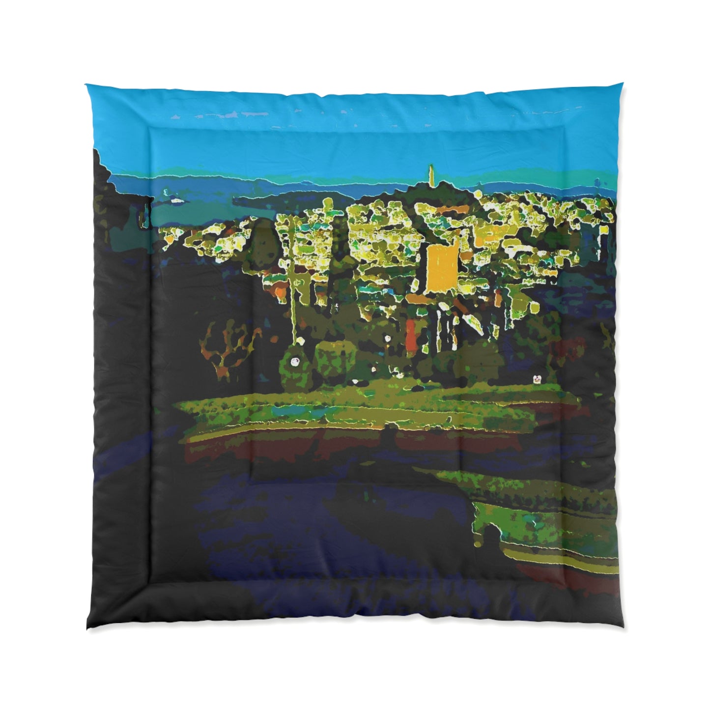 Comforter ... "Lombard Street San Francisco, CA, USA" ... Family Archives 1970's ... Original Works ...
