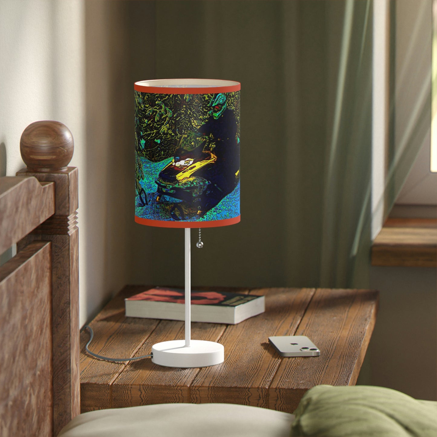 Lamp on a Stand, US|CA plug ... Yep ... "Another Day ... Riding Through The Wilderness ... " ... February 2023 ... Original Works ...