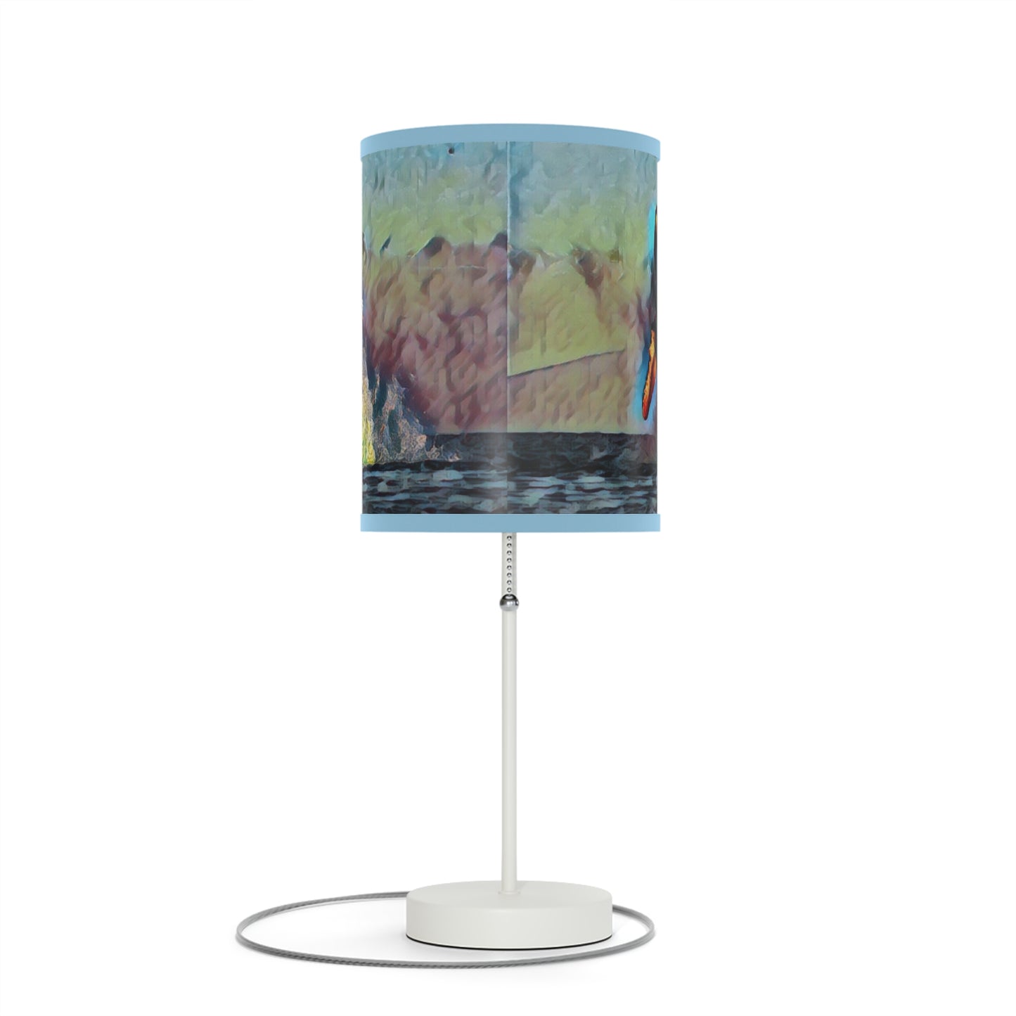 Lamp on a Stand, US|CA plug ... An Extraordinary Humpback Breach ... 'With Explosive Energy' ... Family Archives (KPH) ... Circa: 21st Century. Maui, HI ... Original Works ...
