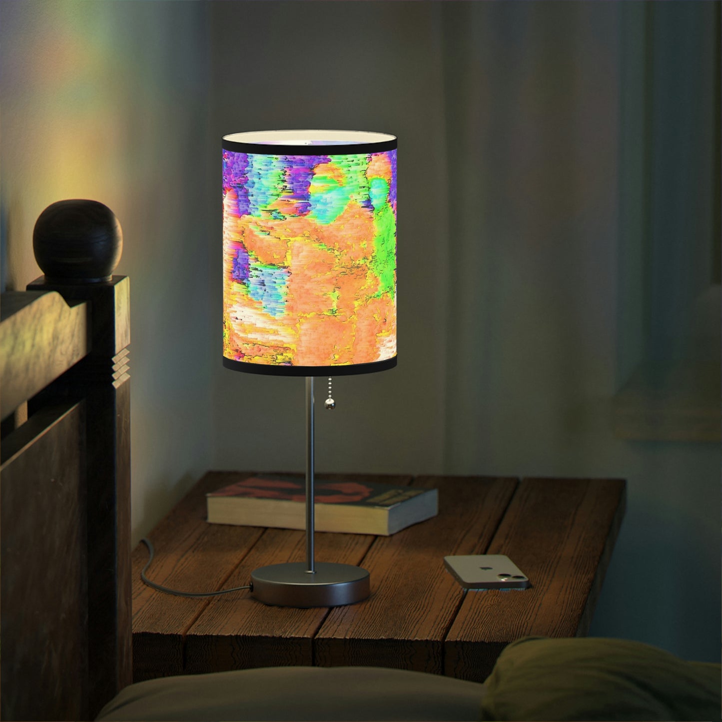 Lamp on a Stand, US|CA plug ... "Hang On Babe ... Fuel Level's Low ... Gotta Hit The Juice For A Bit ... Expect 150mph For-A-Stretch'  ... Original Works ...