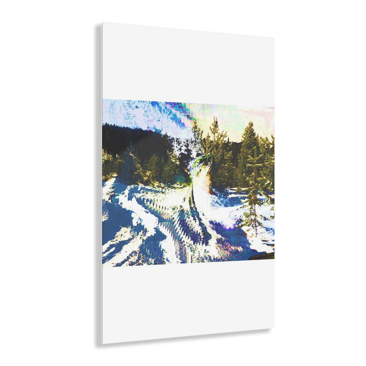 Acrylic Prints ... "No Time 'Like-Air-Time' ..." ... A True Master At His Craft ... December 2022, Rhett Creek, Idaho ... Original Works ...