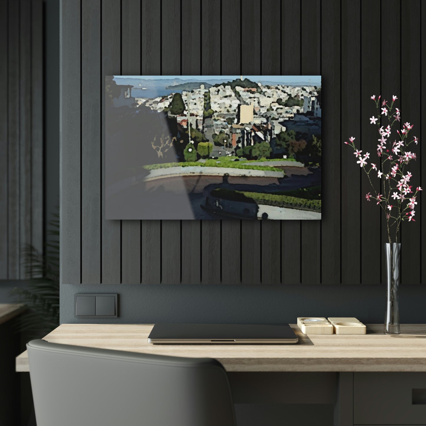 Acrylic Prints ... "Lombard Street San Francisco, CA, USA" ... Family Archives 1970's ... Original Works ...