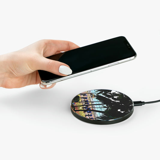 Wireless Charger ... "A Beautiful Beach Amongst The Palms" ... The Outrigger Waikiki, Honolulu, Oahu ... Original Works ...