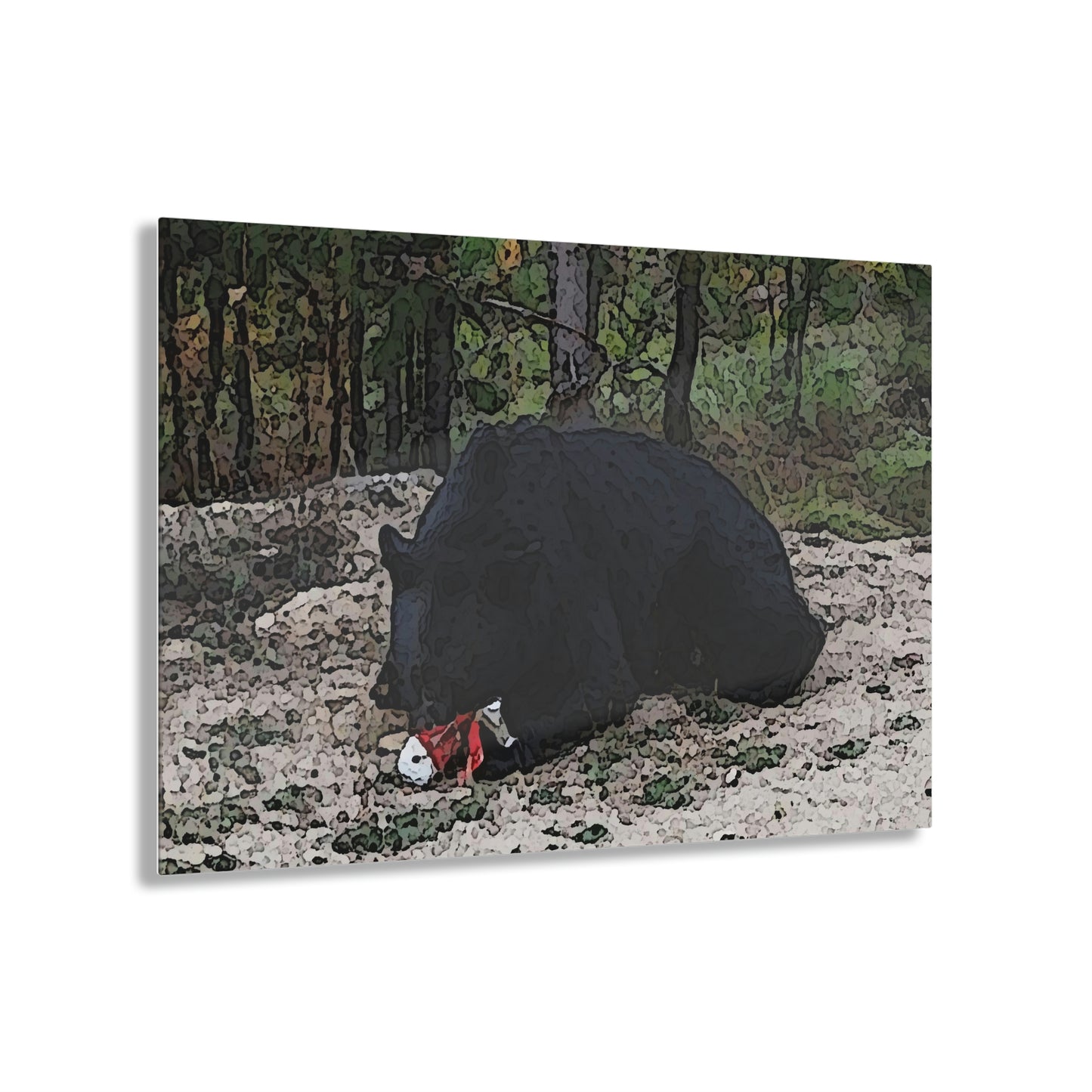 Acrylic Prints ... RCY: "Rhett Creek Yogi ... '500 Lbs Of Autumn Season Hunger' ..."  ... September 2022 ... Central Idaho ... Original Works ...