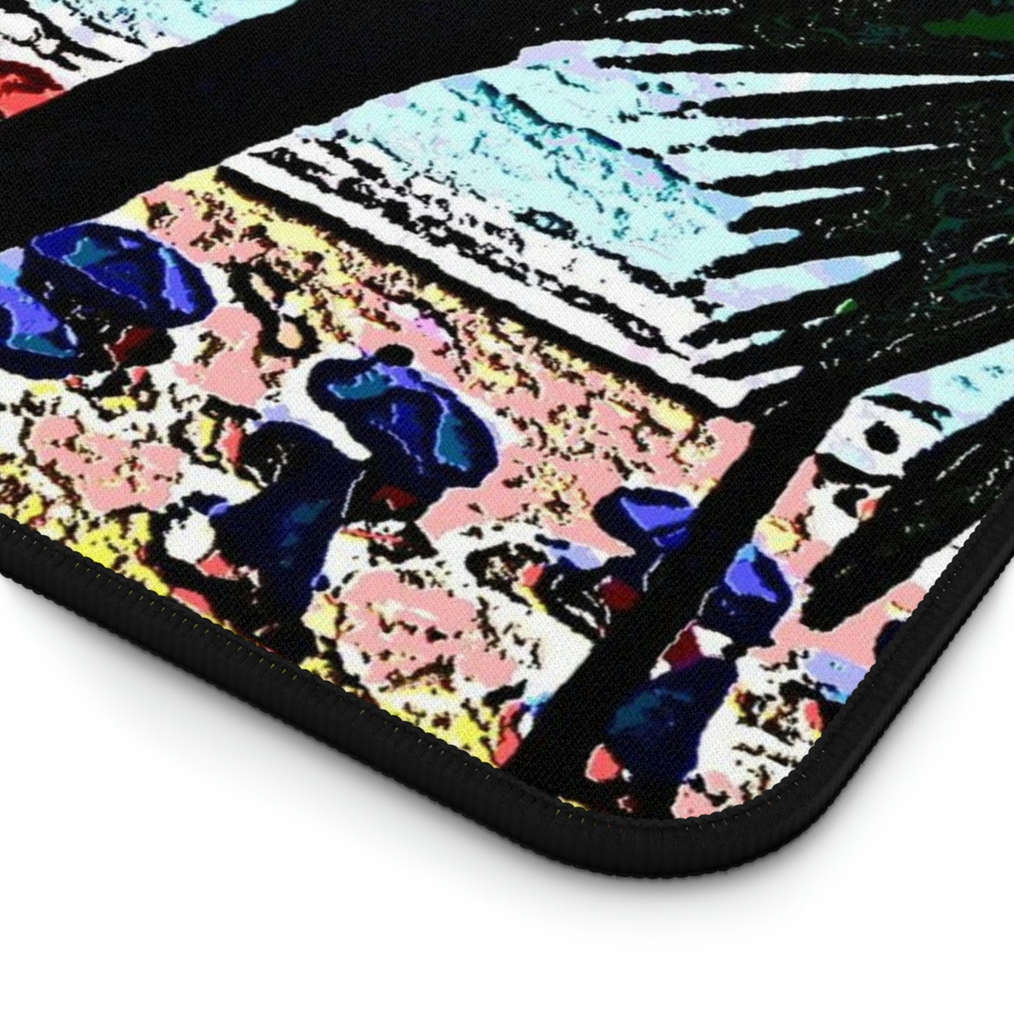 Desk Mat ... "A Beautiful Beach Amongst The Palms" ... The Outrigger Waikiki, Honolulu, Oahu ... Original Works ...