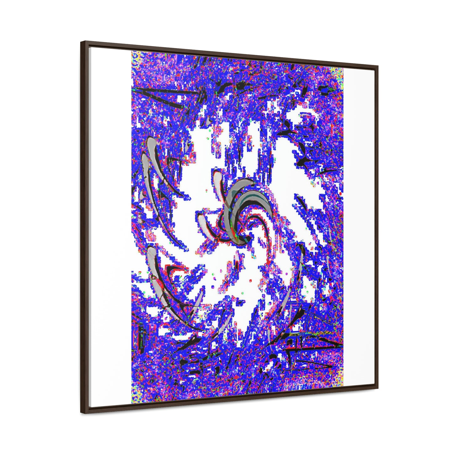 Gallery Canvas Wraps, Square Frame ... "Waning Moon" ... Central Idaho ... October 2022 ... Rendering Time: 22 Hours ... Original Works ...