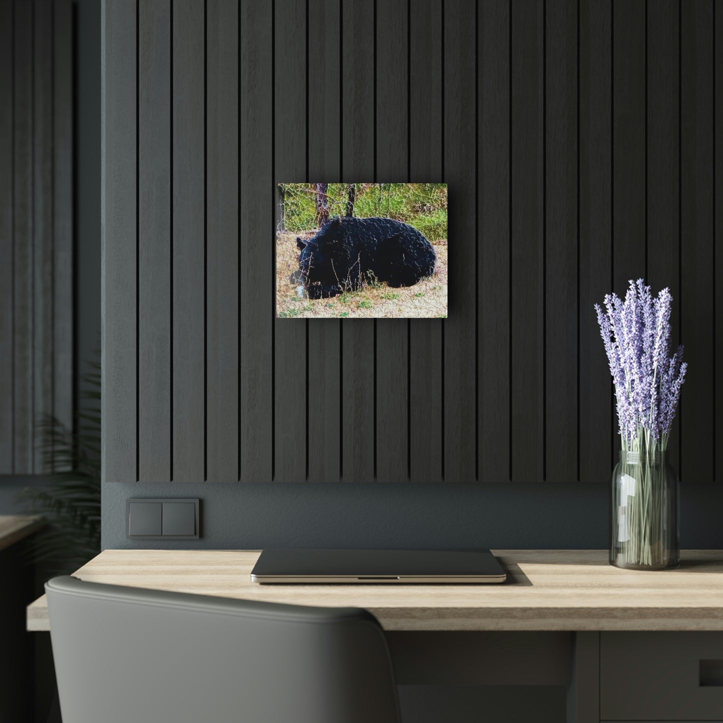 Acrylic Prints (French Cleat Hanging) ... RCY: "Rhett Creek Yogi ... '500 Lbs Of Autumn Season Hunger' ..."  ... September 2022 ... Central Idaho ... Original Works ...