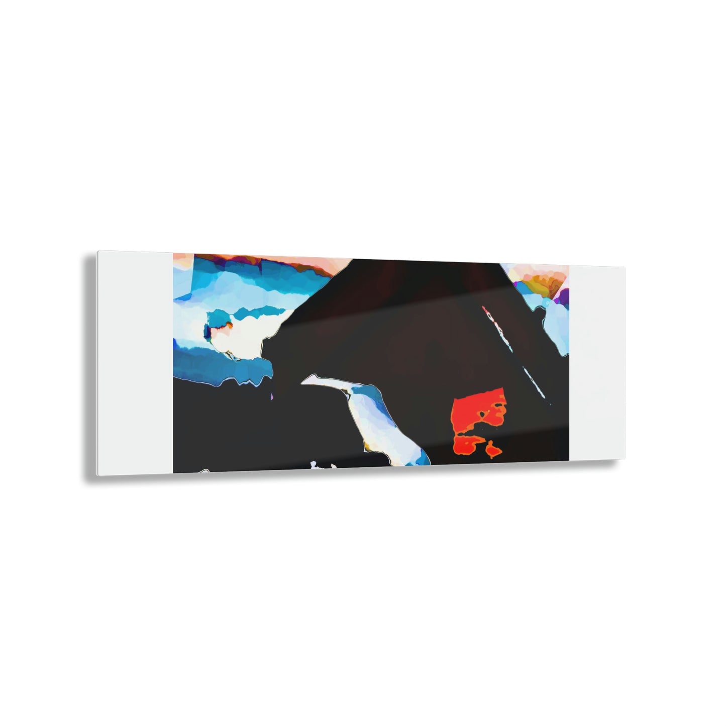 Acrylic Prints ... After An Intense Snow Storm ... 'Digging Out' ... A Vehicle & Cabin "In The Mountains" ... March 2023 ... Original Works ...