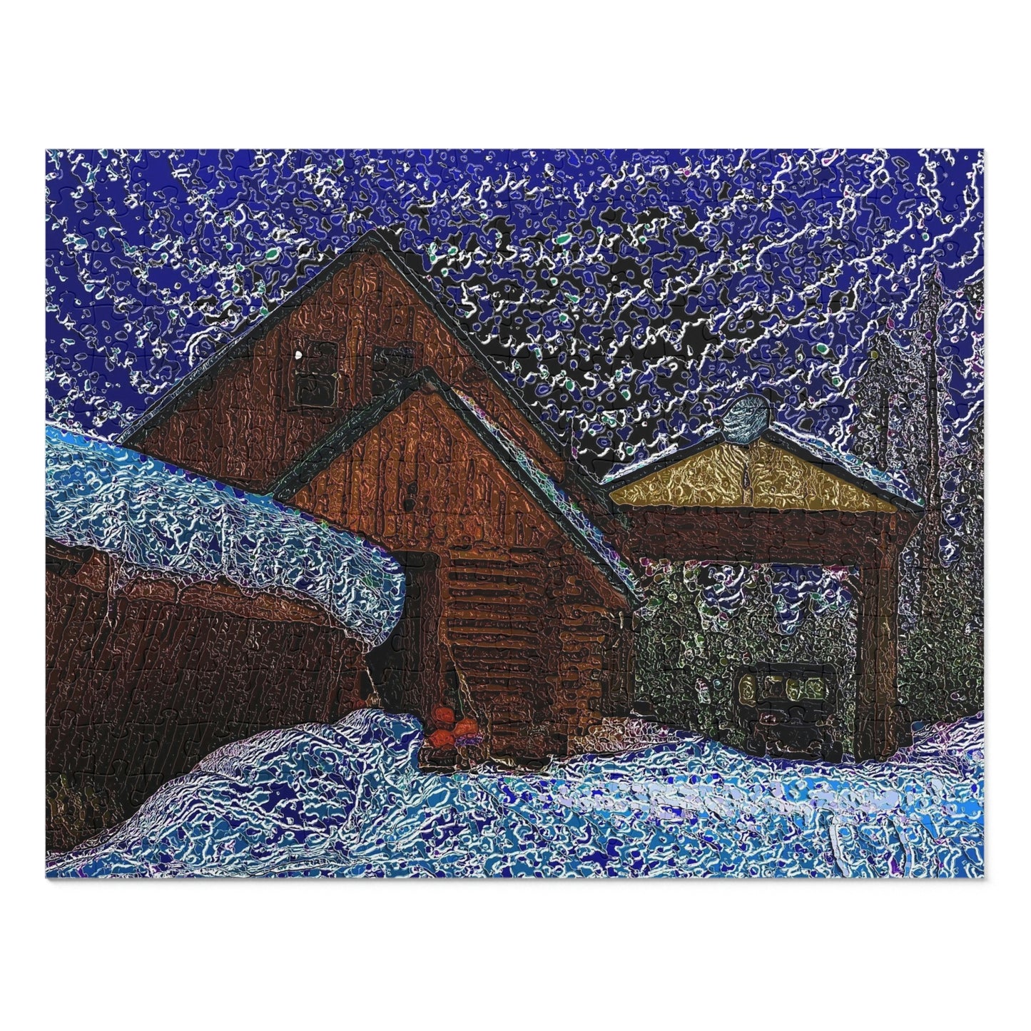 Jigsaw Puzzle (30, 110, 252, 500,1000-Piece) ... Piece-By-Piece ... "Count The Hours & Enjoy The Colors..!" ... Original Works: Phots' Photo: Les Objets D'Art ...