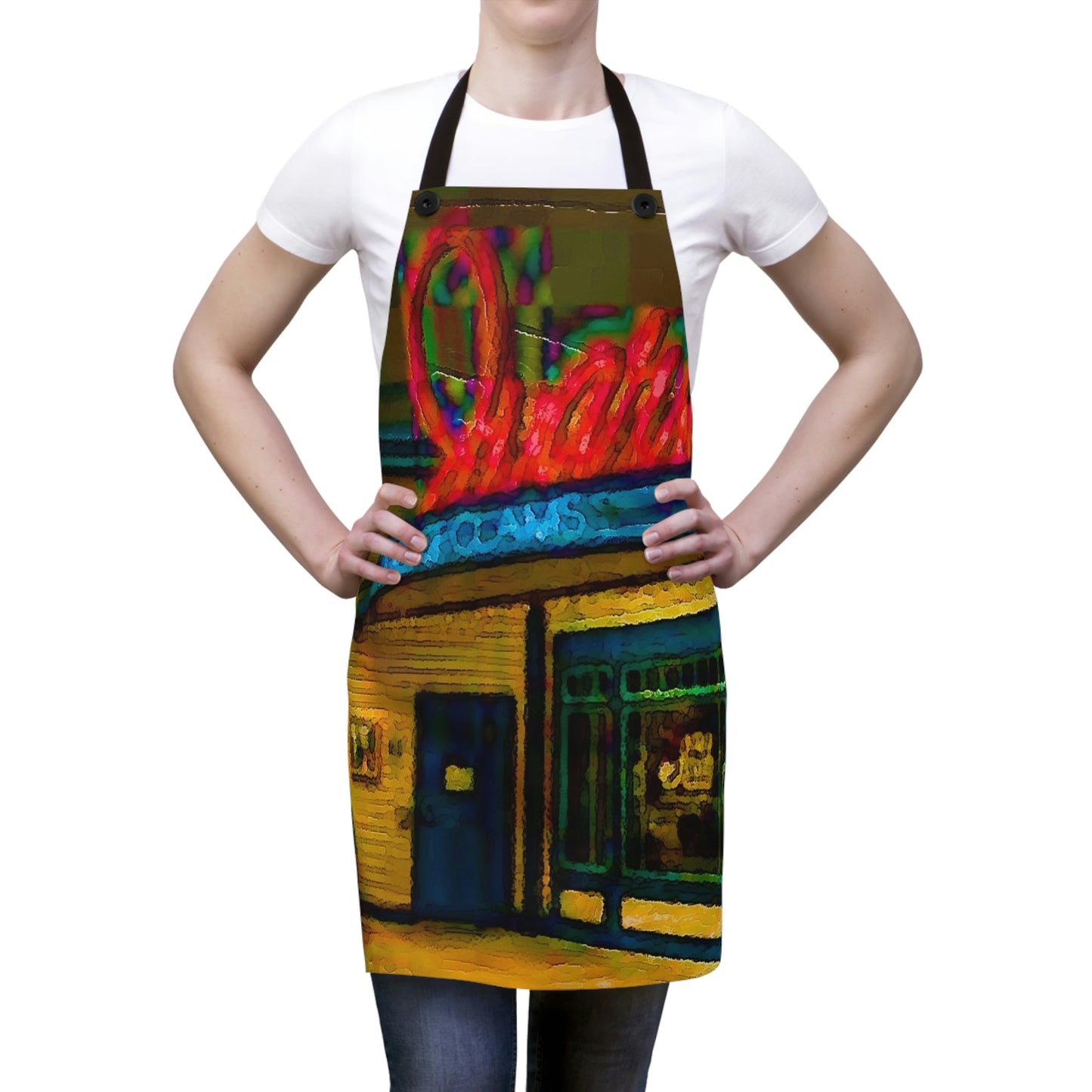 Apron ... In-A-Hurry & Stressed? ... Remember: Keep "Clam" ... Clam_Happy ...  'Ivars: Seattle Waterfront' ... Personal Archives ... Original Works ...