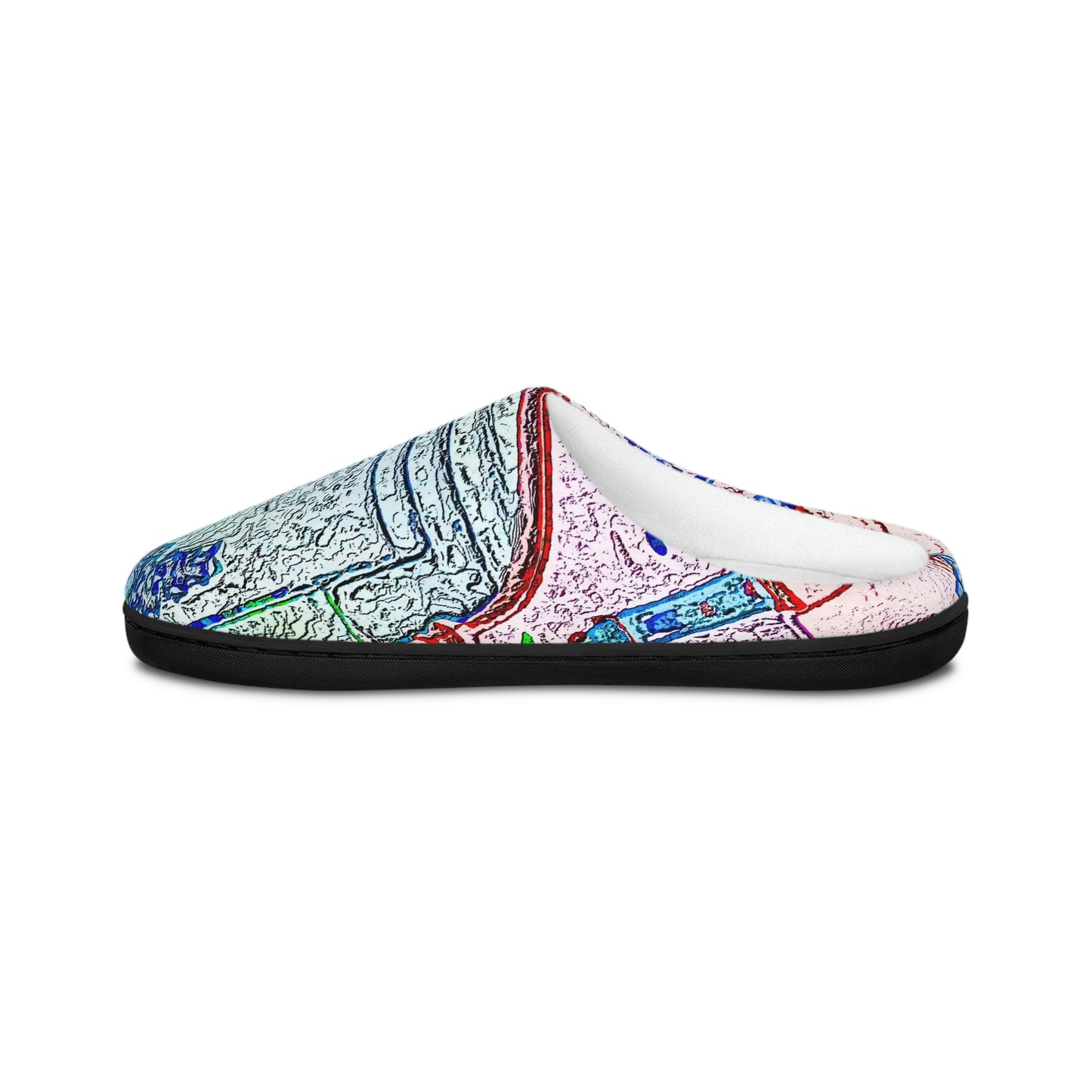 Men's Indoor Slippers ... "La Grande Entree" At: 'The Pink Palace' ... The Royal Hawai'ian ... Honolulu, HI ... '27Oct2014' ... Original Works ...