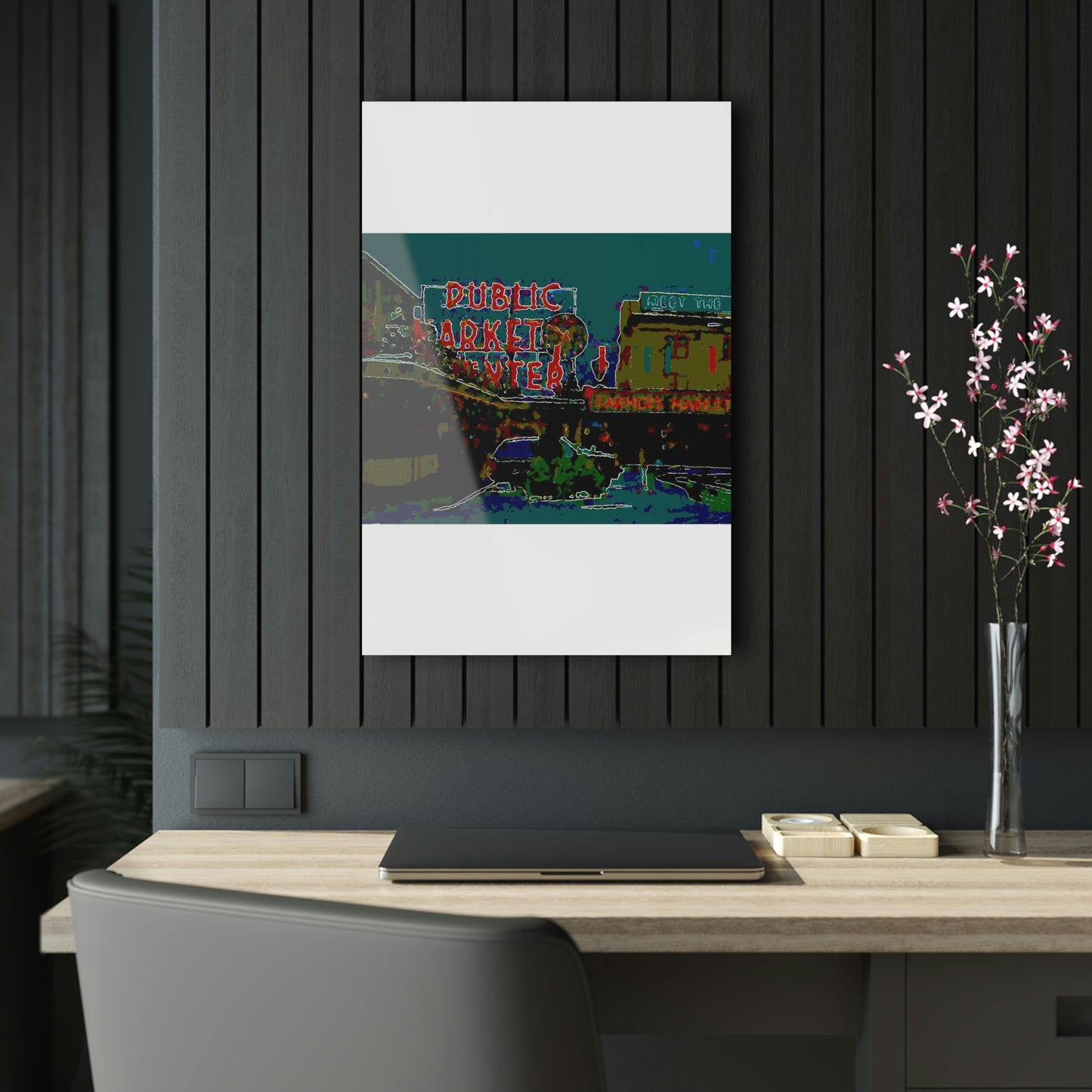 Acrylic Prints ... "Seattle's PPM: Pike-Place-Market" ... I Remember That Day ... The Photo Shoot ... 'It Was Snowing' ... Original Works ...