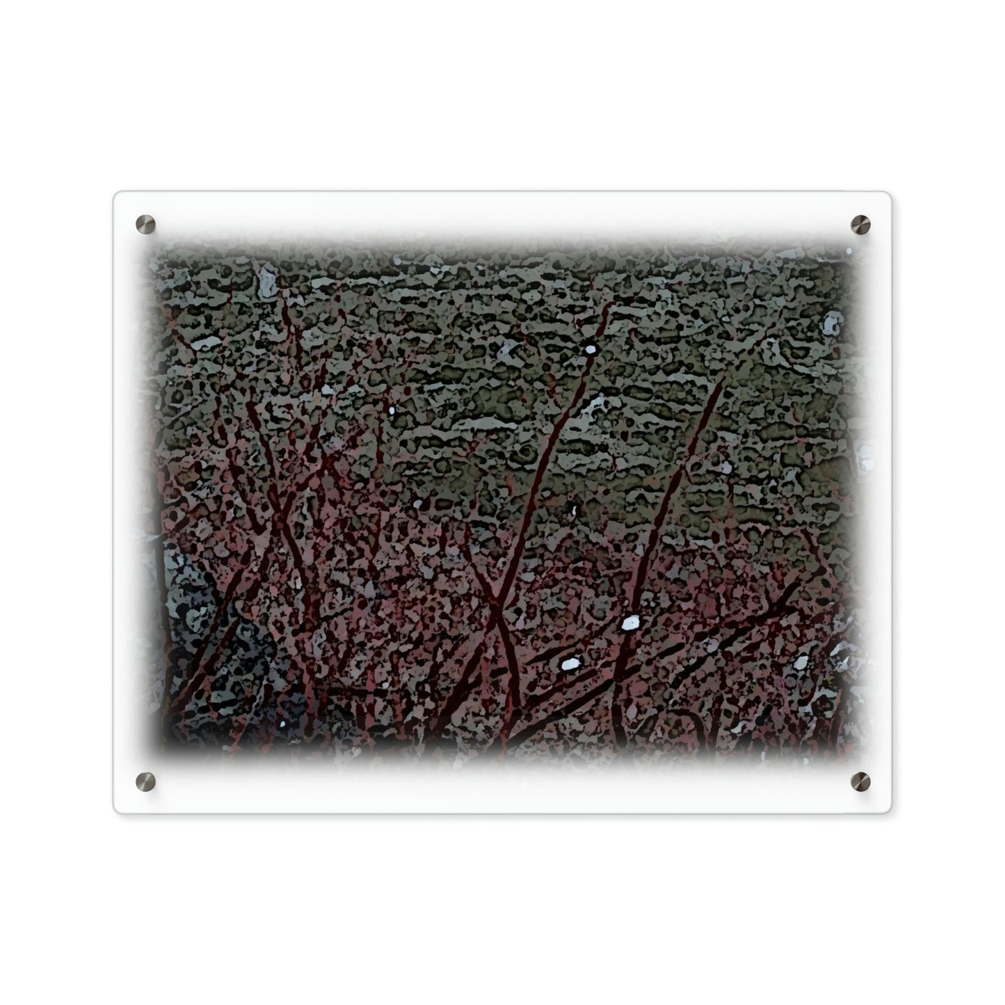 Acrylic Wall Art Panels ... "A River Runs Through It ... Red-Osier-Dogwood (Conus Stonlifera 'Rubra') .. Oringinal Works ... Central Idaho ...