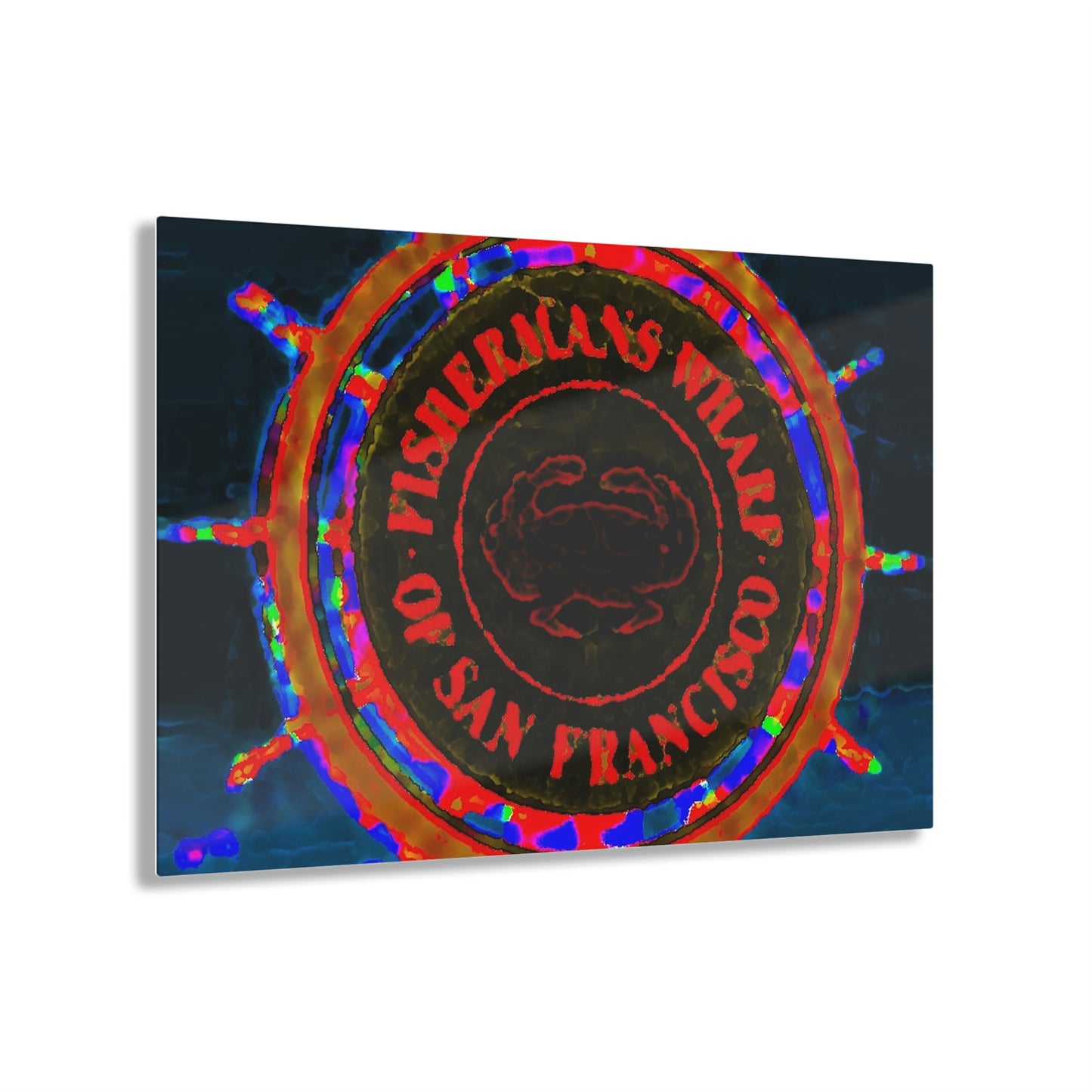 Acrylic Prints ... "No.9 Fishermen's Grotto - Fishermen's Wharf, SF, California" ... Family Archives: 1970's ... Original Works ...