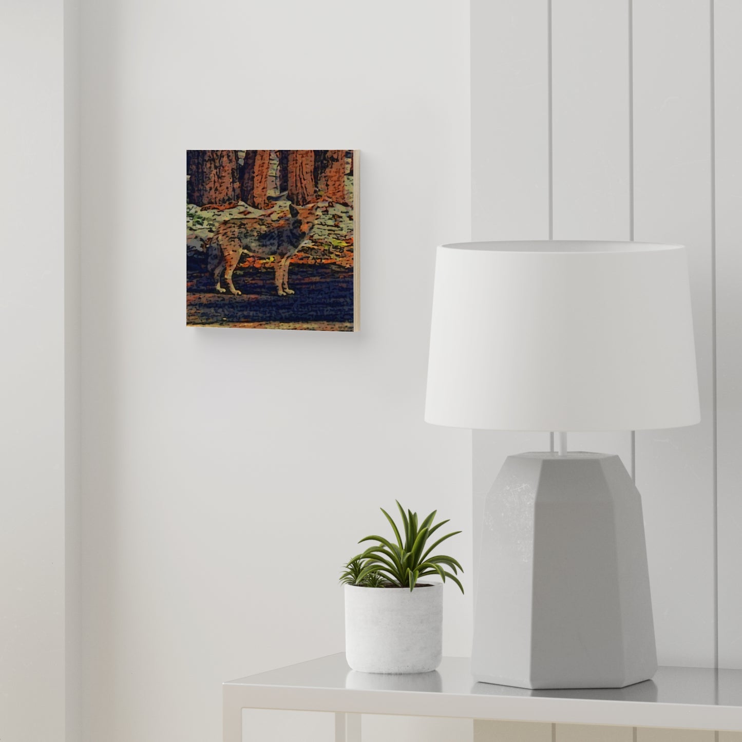 Wood Canvas ... Coyote ... "Yosemite Valley: Circa May23 ... KPH Base Photo" ... Original Works ...